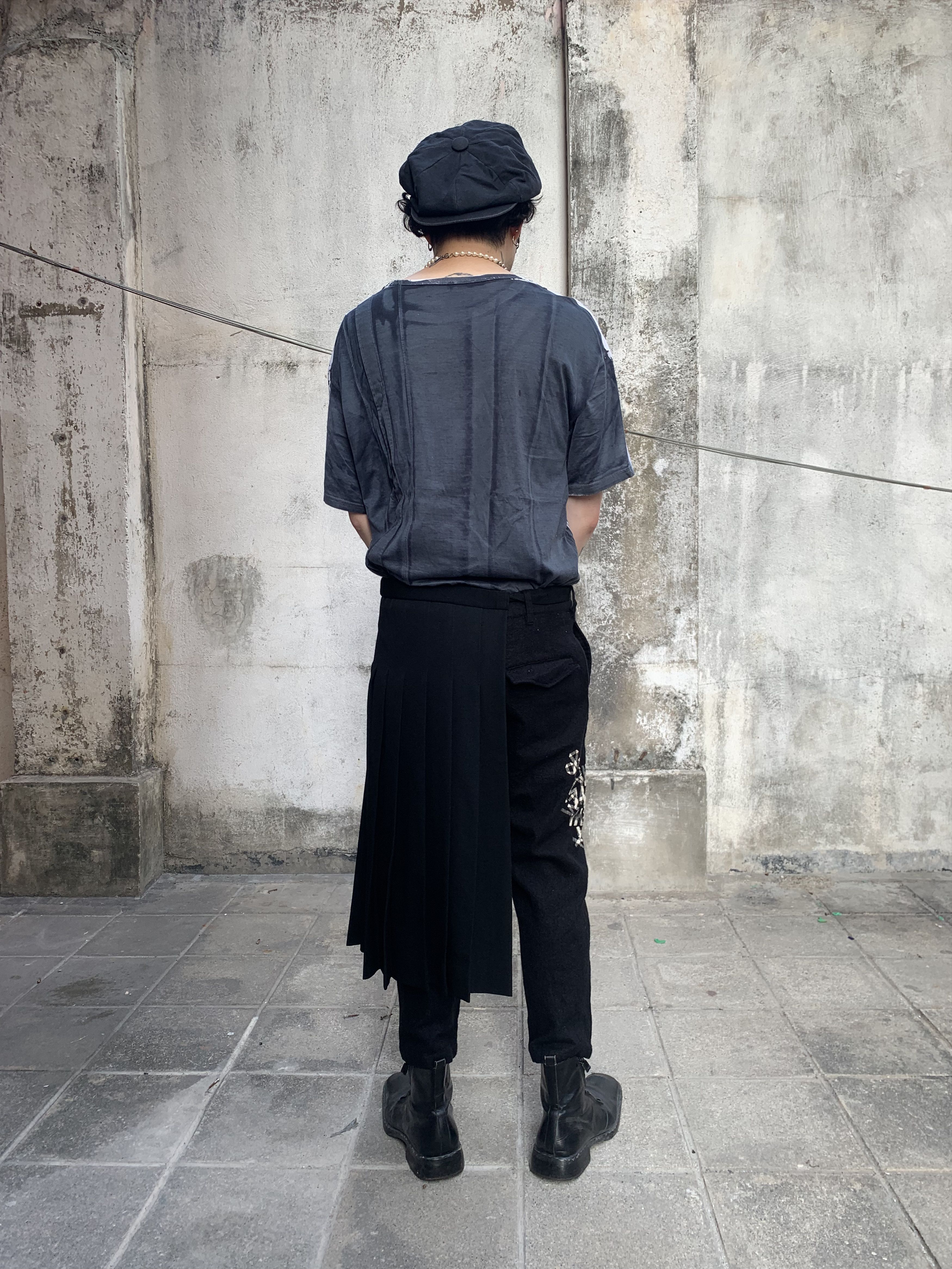 Yohji Yamamoto Yohji Yamamoto Pour Homme SS 2023 Half Kilt Size US 32 / EU 48 - 4 Thumbnail