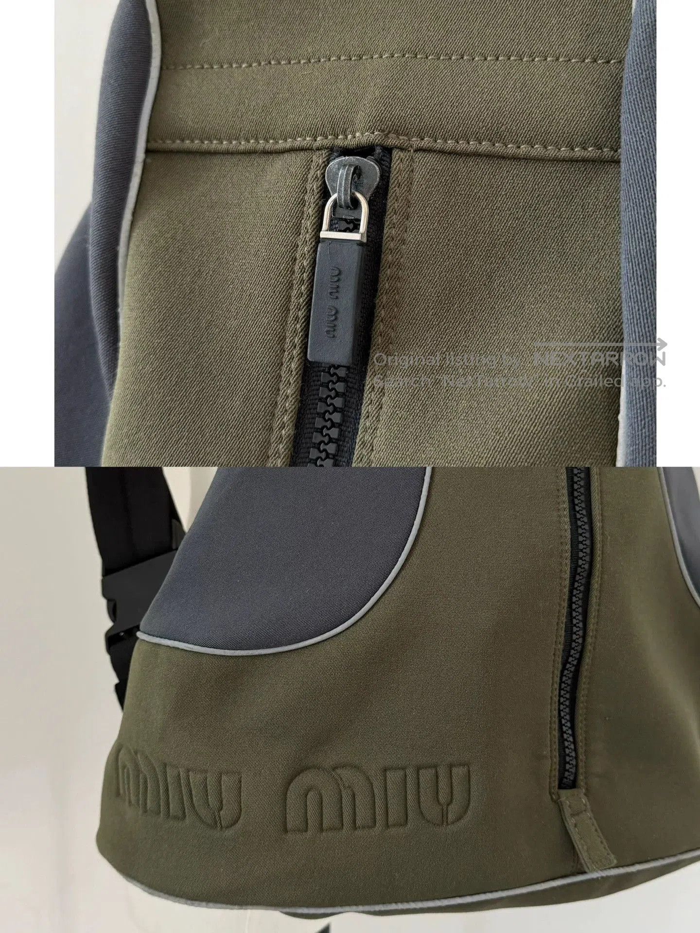 Miu Miu MIU MIU 1999 Vintage Rare Sport Nylon Backpack/ Size ONE SIZE - 5 Thumbnail