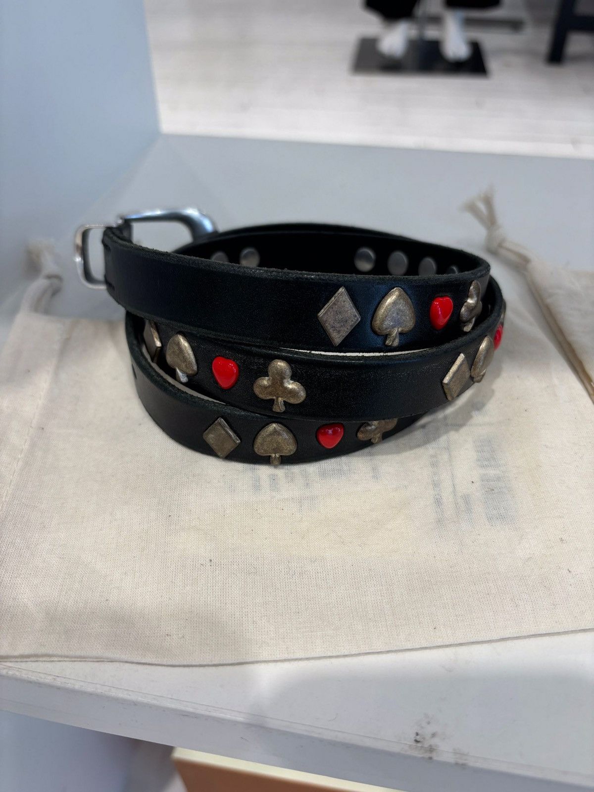 OUR LEGACY ベルト 2CM BELT LOVE AND TEARS Buy Our Legacy Love And Tears Leather Belt 'Black