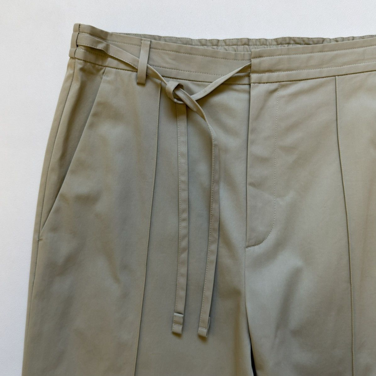 Maison Margiela S/S 20 Wide Leg Pin Tuck Detail Pants Size US 34 / EU 50 - 11 Thumbnail