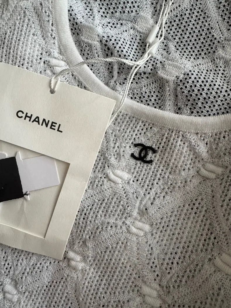 Chanel Chanel Spring and summer black and white stitching hollow Size XS / US 0-2 / IT 36-38 - 4 Thumbnail