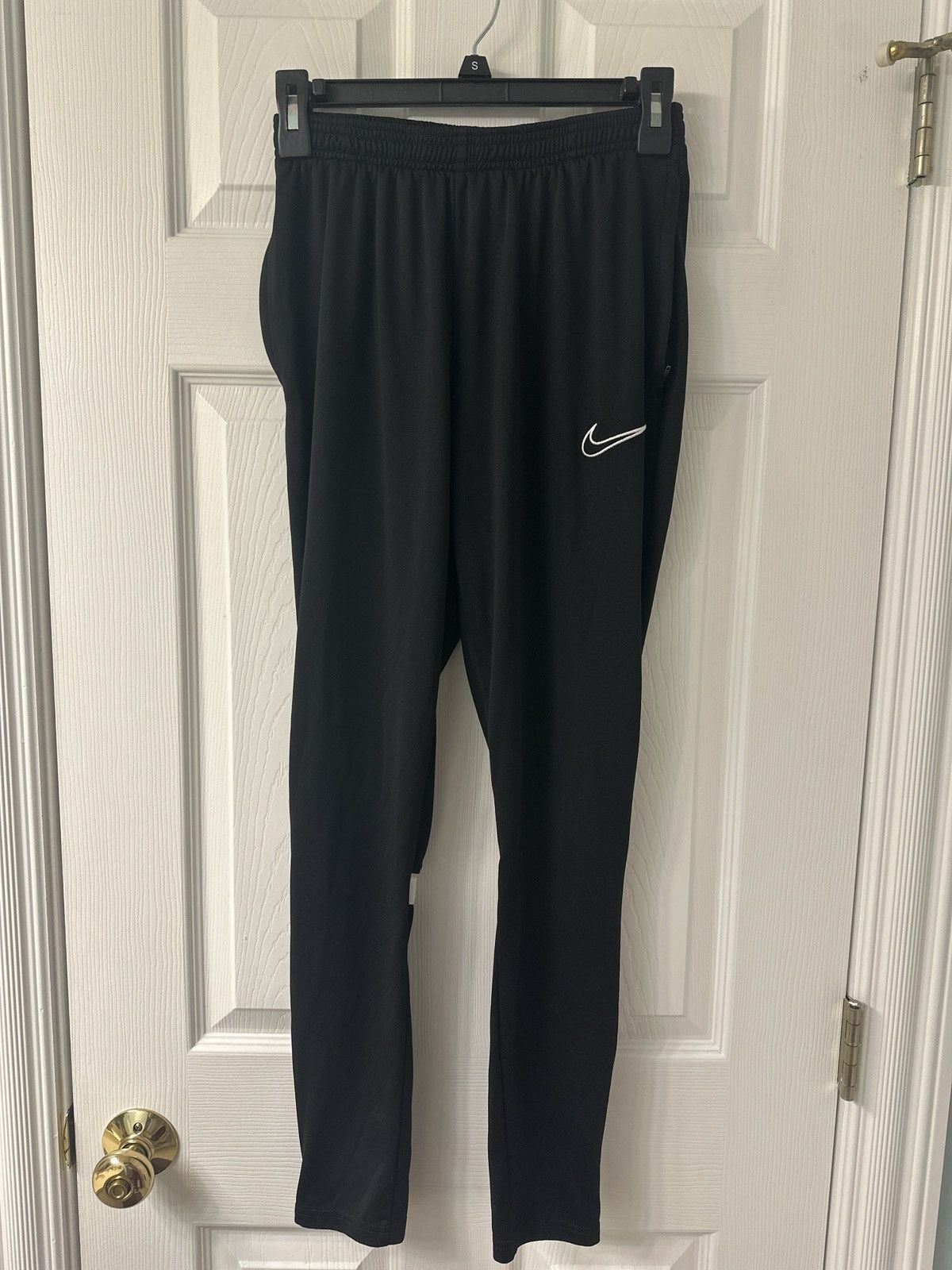 Nike Nike Soccer Pants (Black, w Tapered Fit) Size US 32 / EU 48 - 1 Thumbnail