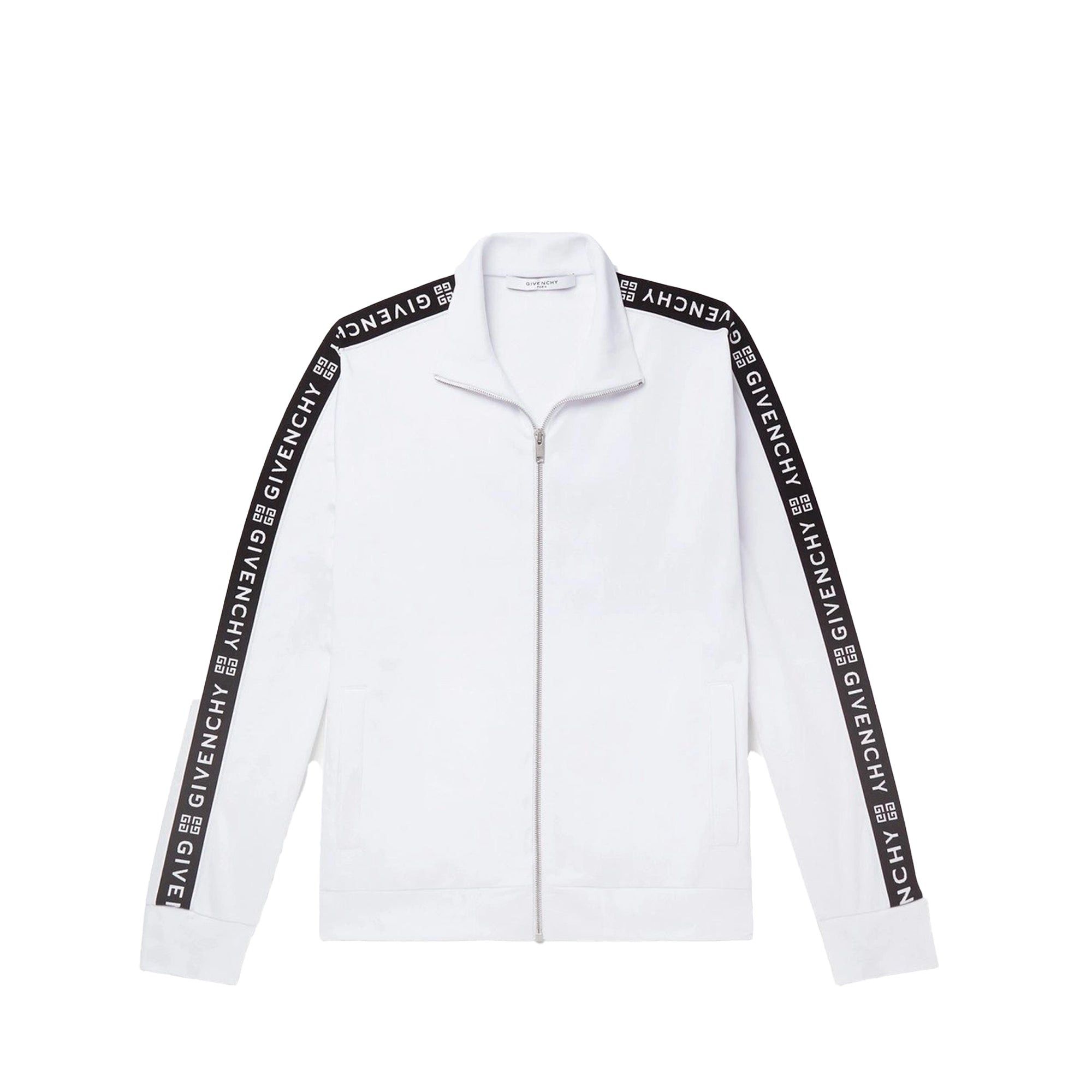 Givenchy GIVENCHY - Givenchy logo stripe cotton jacket (XL) Size XL / US 12-14 / IT 48-50 - 1 Thumbnail