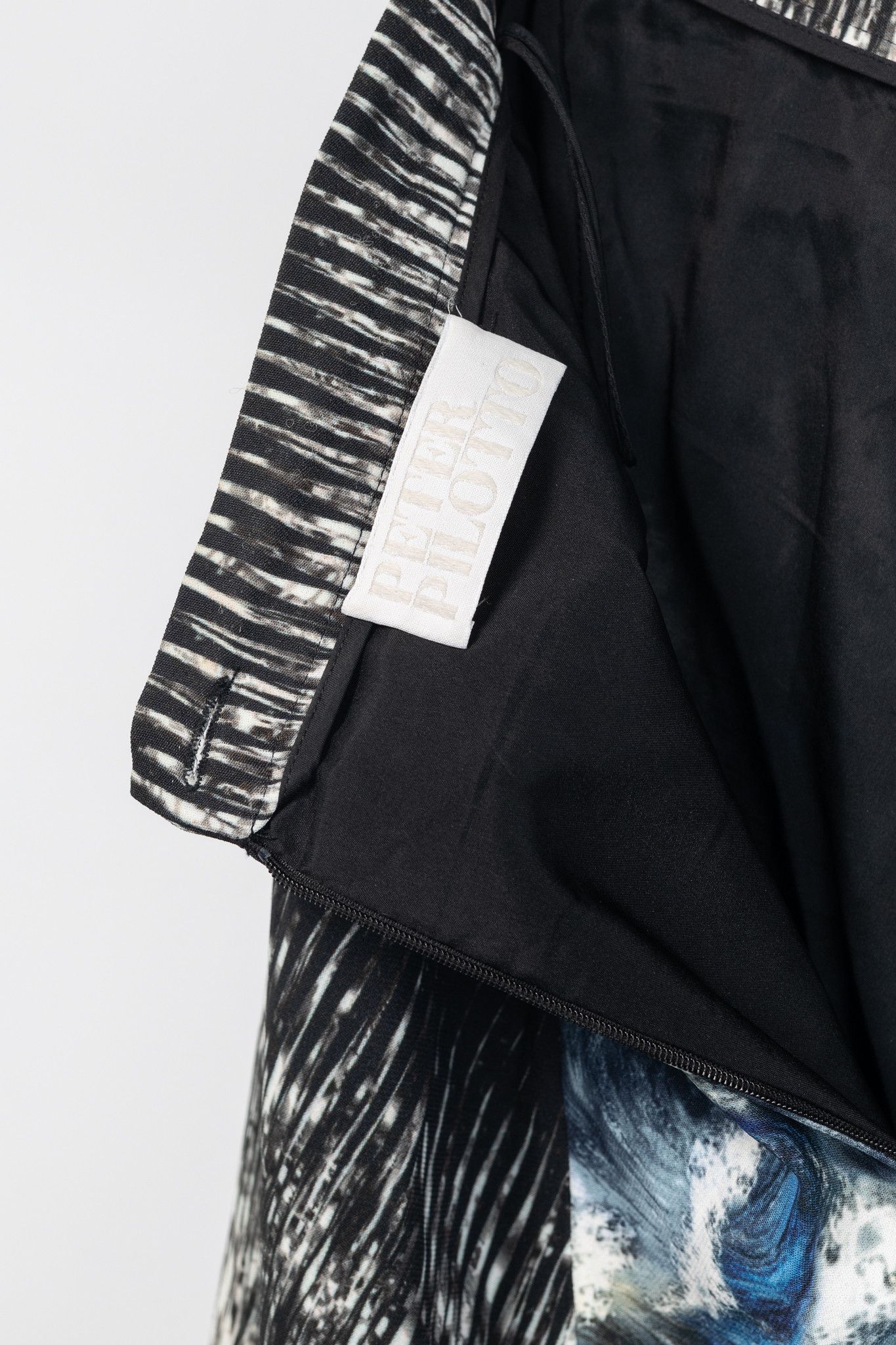 Peter Pilotto Peter Pilotto K Abstract Print Crepe Handkerchief-Hem Skirt Size 30" / US 8 / IT 44 - 8 Thumbnail