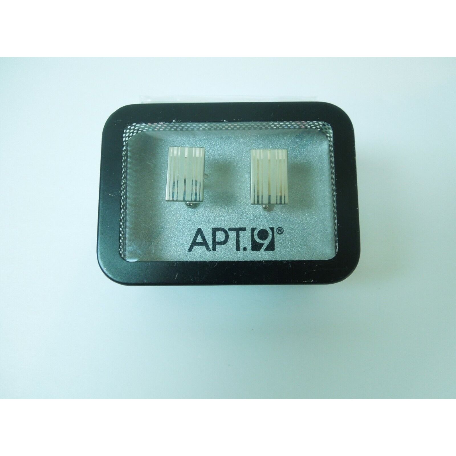 Apt. 9 Men's Silver Wedding Professional Work Career Cufflinks Apt Size ONE SIZE - 1 Thumbnail