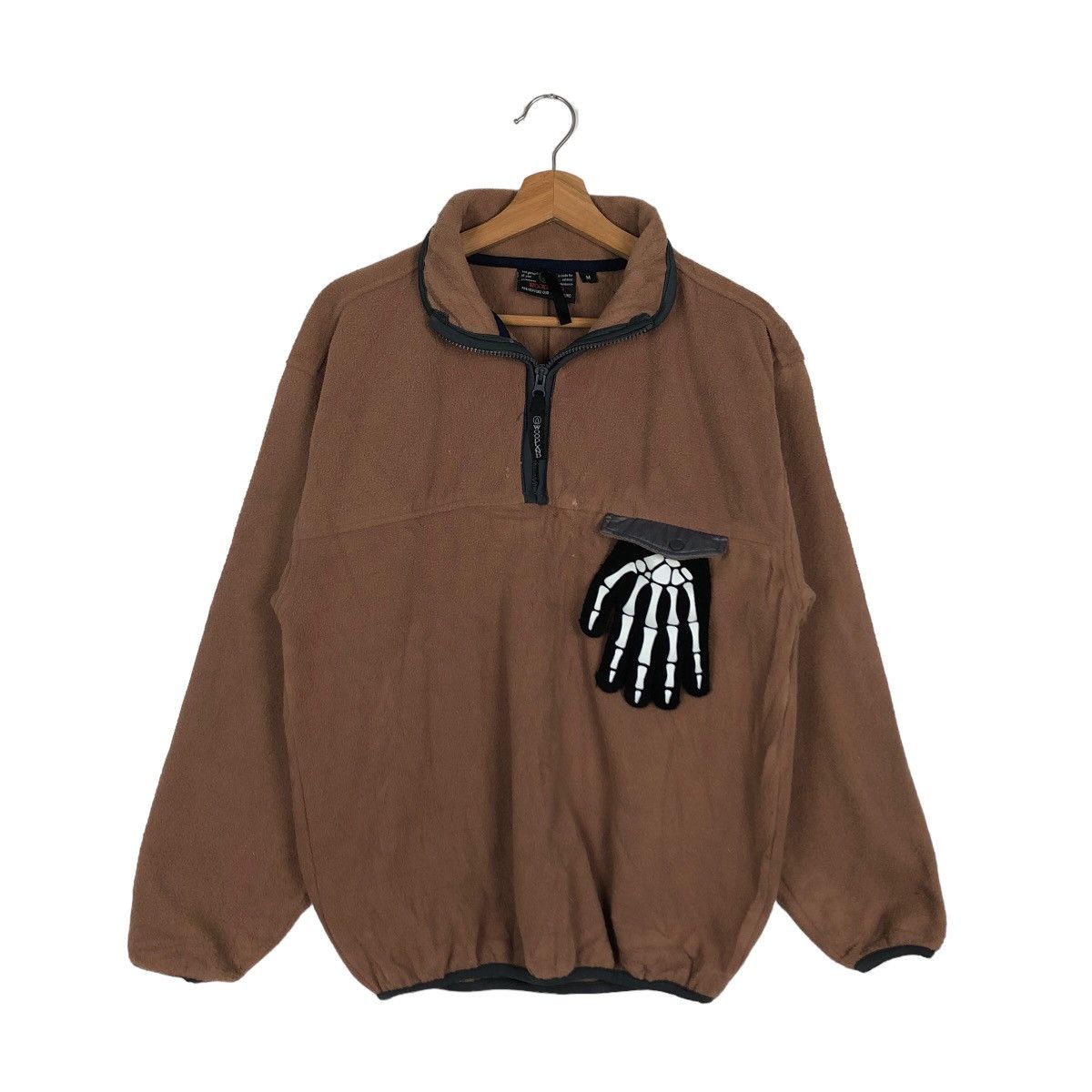 Japanese Brand VINTAGE FLEECE JACKET WOODAND USA MADE Size US M / EU 48-50 / 2 - 1 Thumbnail