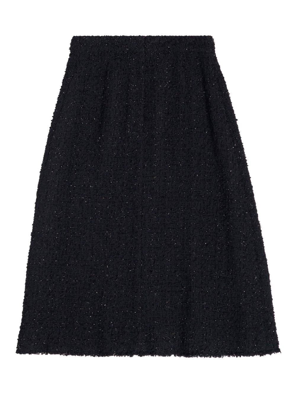 Balenciaga TWEED MIDI SKIRT Size 27" / US 4 / IT 40 - 1 Thumbnail