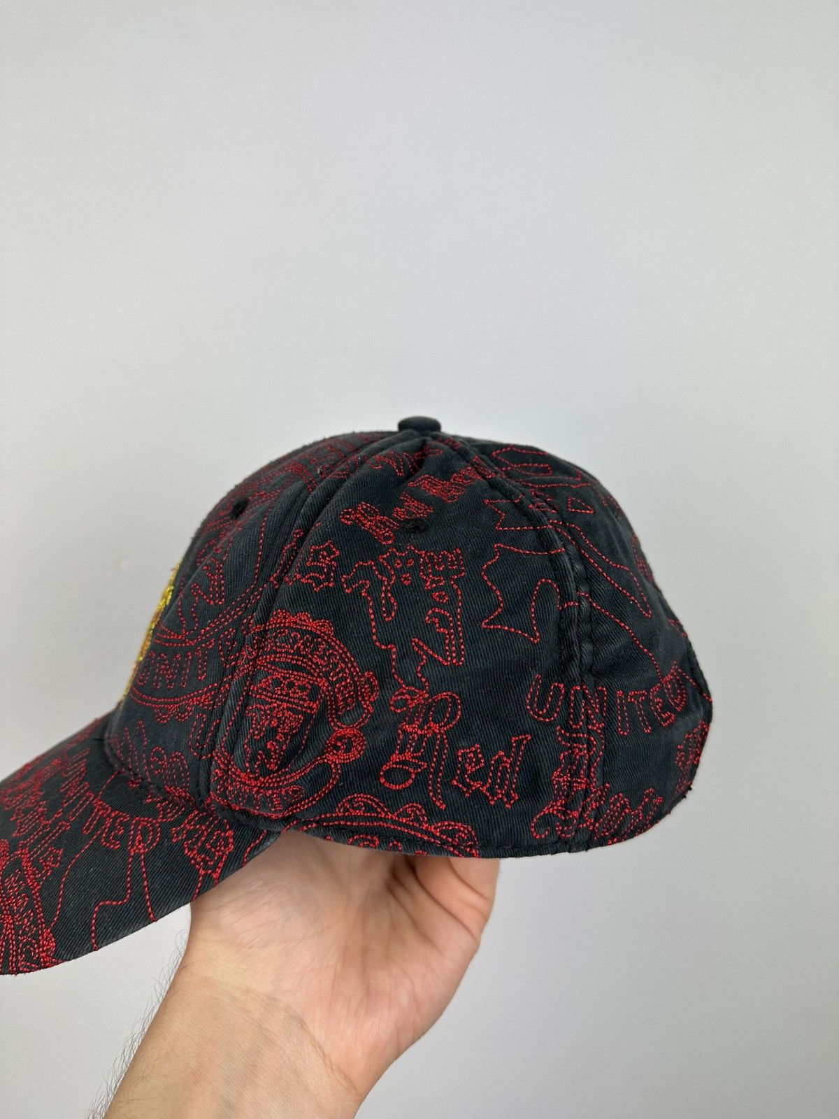 Vintage Vintage Manchester United Cap Size ONE SIZE - 4 Thumbnail