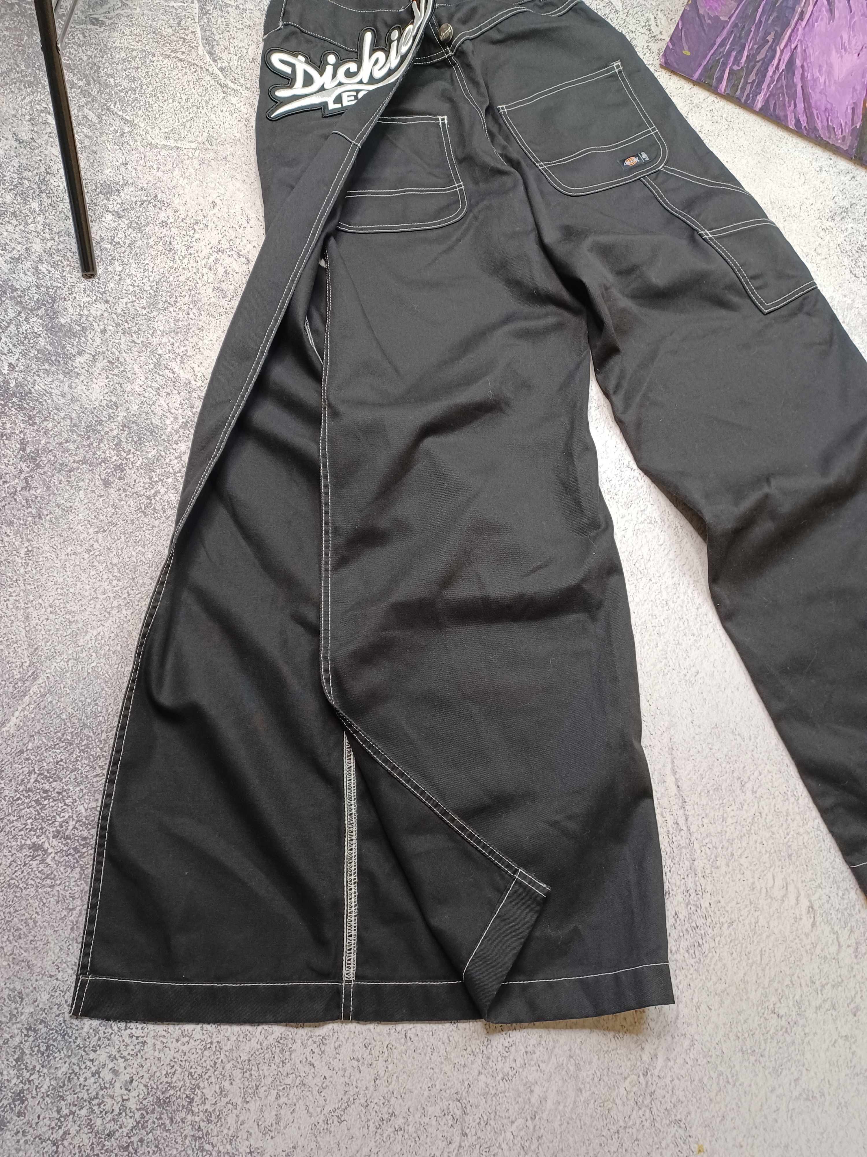 Dickies Dickies LEO X DICKIES Pant Black - Pantaloni Donna Neri Size 28" / US 6 / IT 42 - 4 Thumbnail