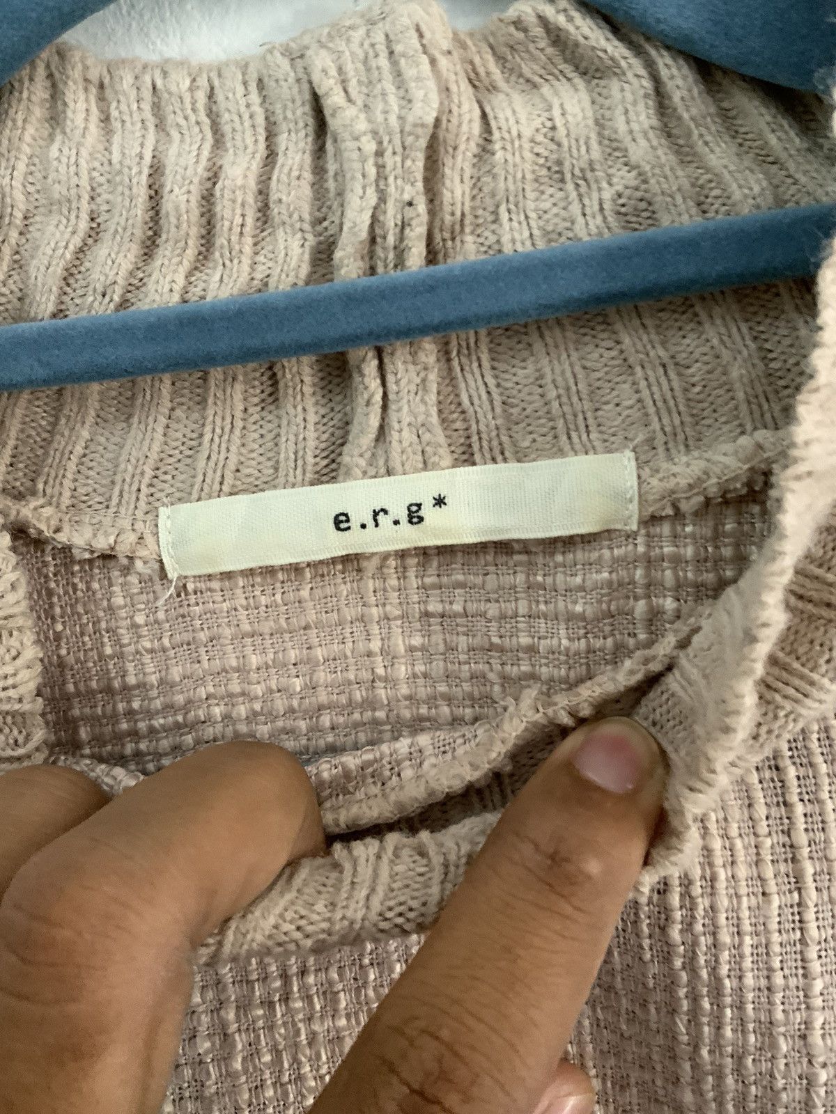 If Six Was Nine E.R.G Mohair Fur Knit Sweater Size US M / EU 48-50 / 2 - 8 Thumbnail