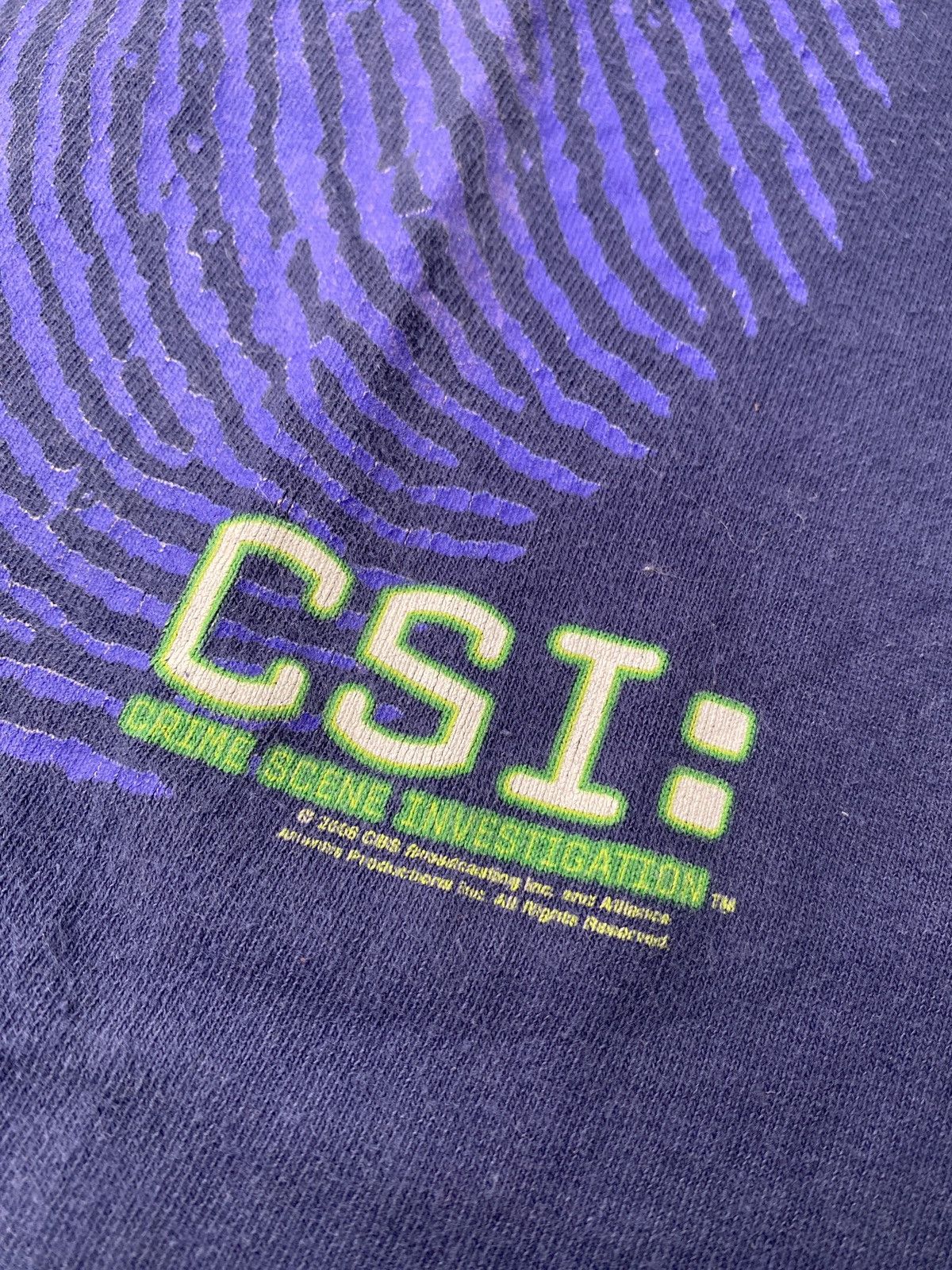 Other CSI: “Match Found” Fingerprint Graphic Tee (2000s) Size US L / EU 52-54 / 3 - 3 Thumbnail