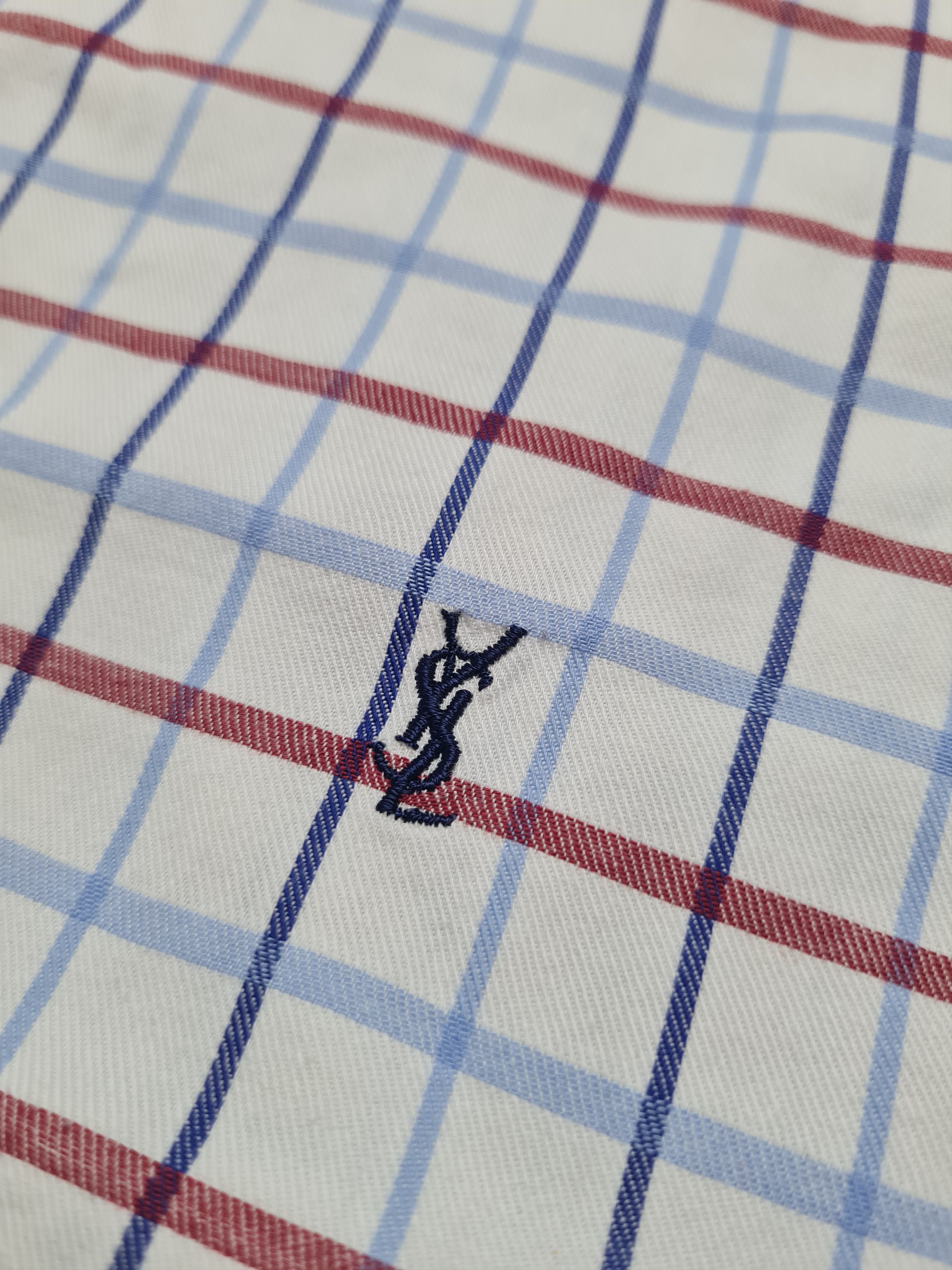 Yves Saint Laurent Vintage Shirts Yves Saint Laurent YSL Shirt with cufflinks Size US XL / EU 56 / 4 - 12 Thumbnail