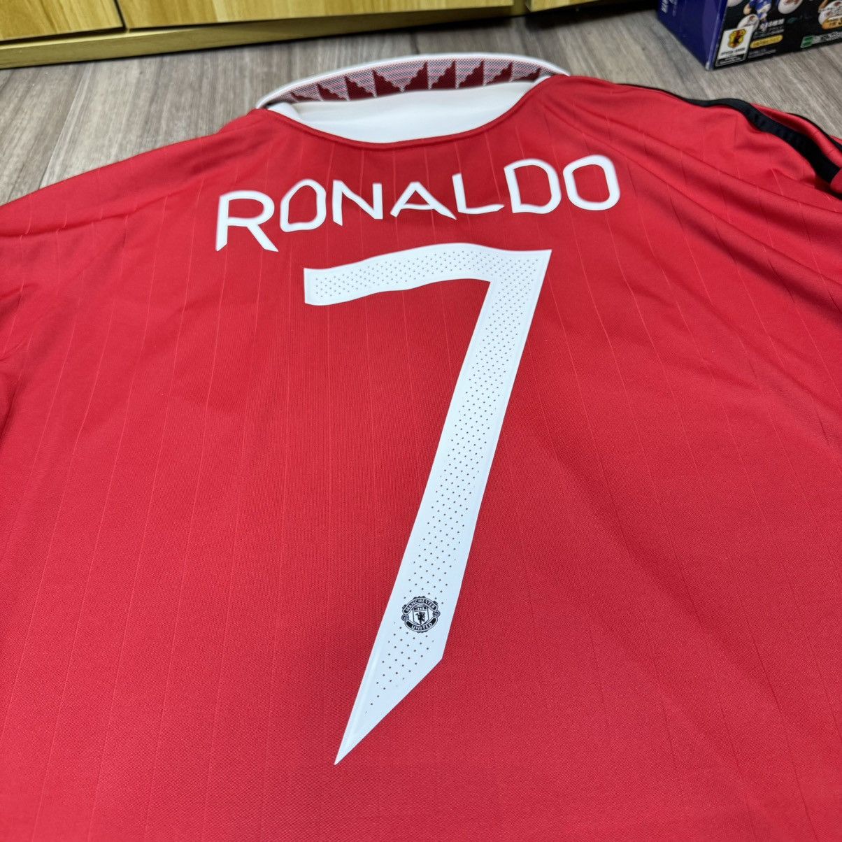 Adidas Manchester United 22/23 Longsleeves home shirt #7 Ronaldo Size US XXL / EU 58 / 5 - 4 Thumbnail