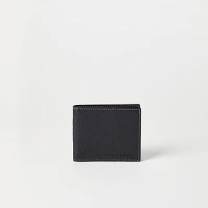 Brunello Cucinelli o1la1rc1a0326 Size: OS / Leather Wallet in Black Size ONE SIZE - 1 Thumbnail