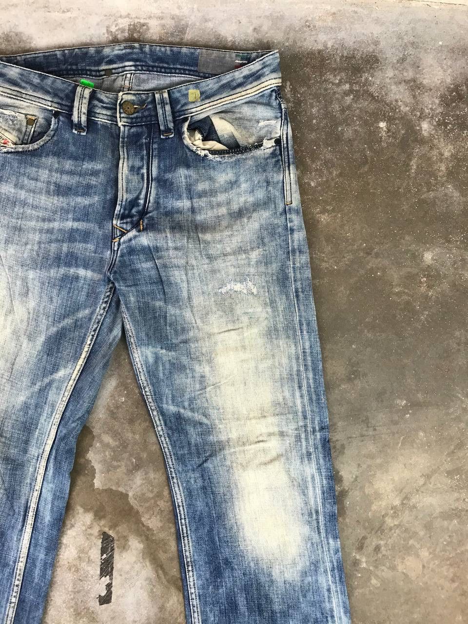 Diesel Black Gold Vintage Distressed Denim Diesel Rare Design Size US 32 / EU 48 - 5 Thumbnail