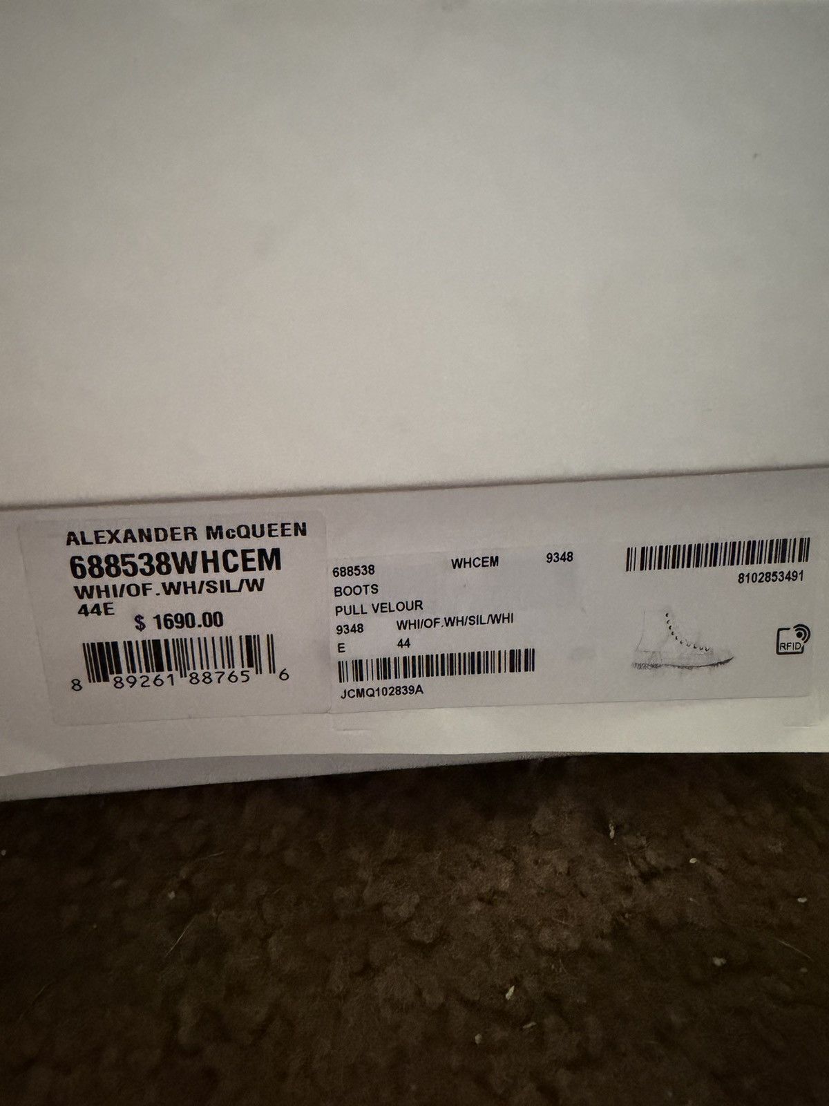 Alexander McQueen Alexander McQueen Crystal Boots Size US 11 / EU 44 - 2 Thumbnail