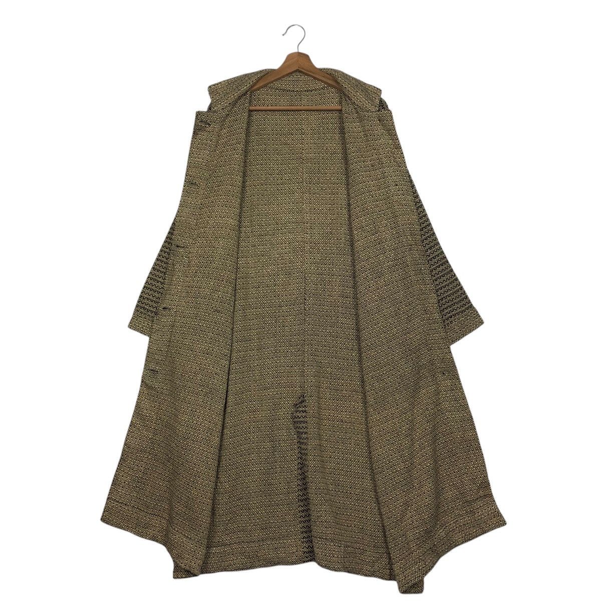 Japanese Brand × Vintage 📌Vintage Long Jacket Herringbone Unbranded Issey Miyake Size US M / EU 48-50 / 2 - 15 Thumbnail