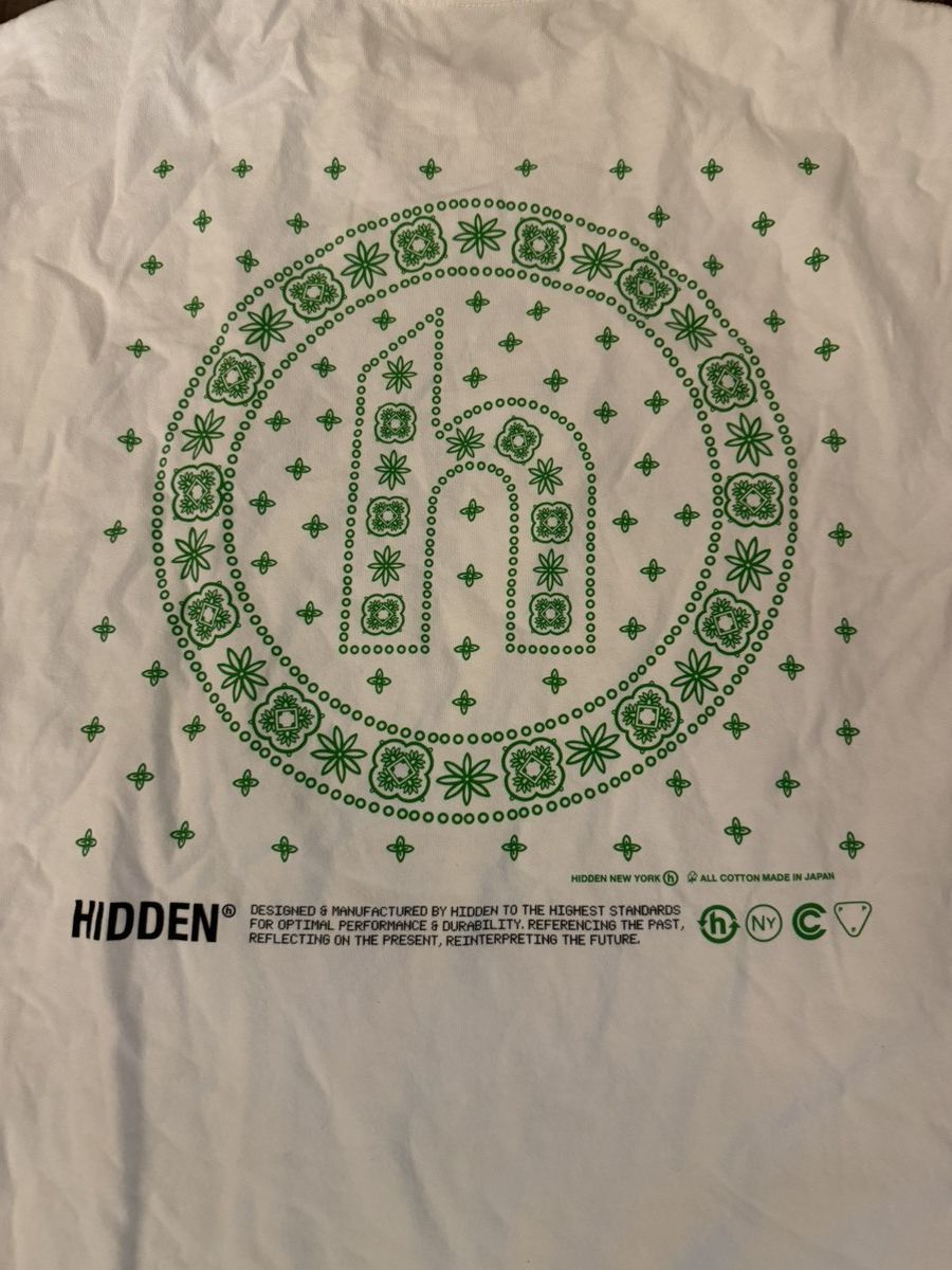 HIDDEN Hidden NY XXL Magazine for Enthusiasts T-Shirt White Green Size US XXL / EU 58 / 5 - 6 Thumbnail