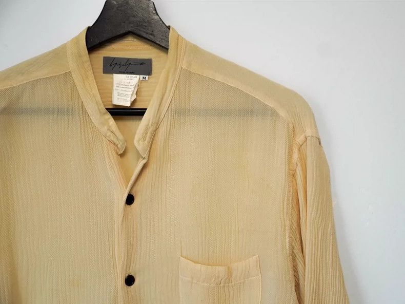 Yohji Yamamoto Yohji Yamamoto 1997 SS Pleated Shirt 2505-Nextarrow Size US M / EU 48-50 / 2 - 4 Thumbnail