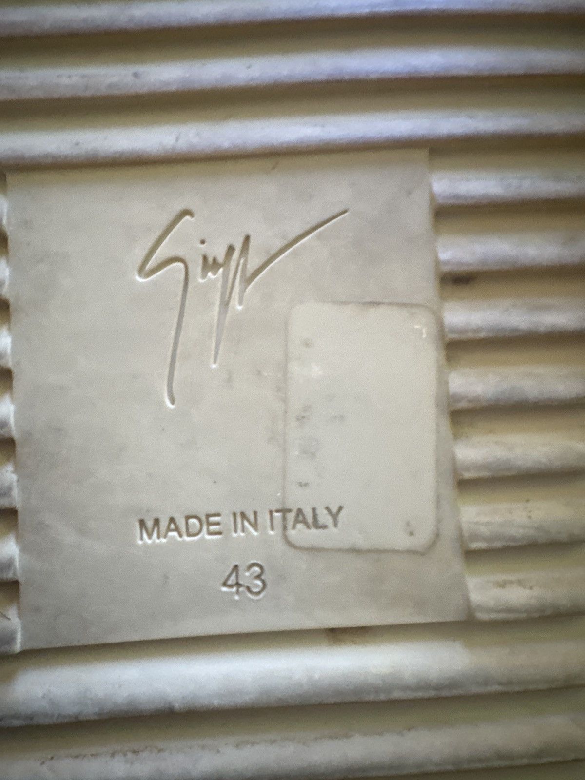 Giuseppe Zanotti Giuseppe Zanotti- Malik collab sneakers Size US 10 / EU 43 - 9 Thumbnail