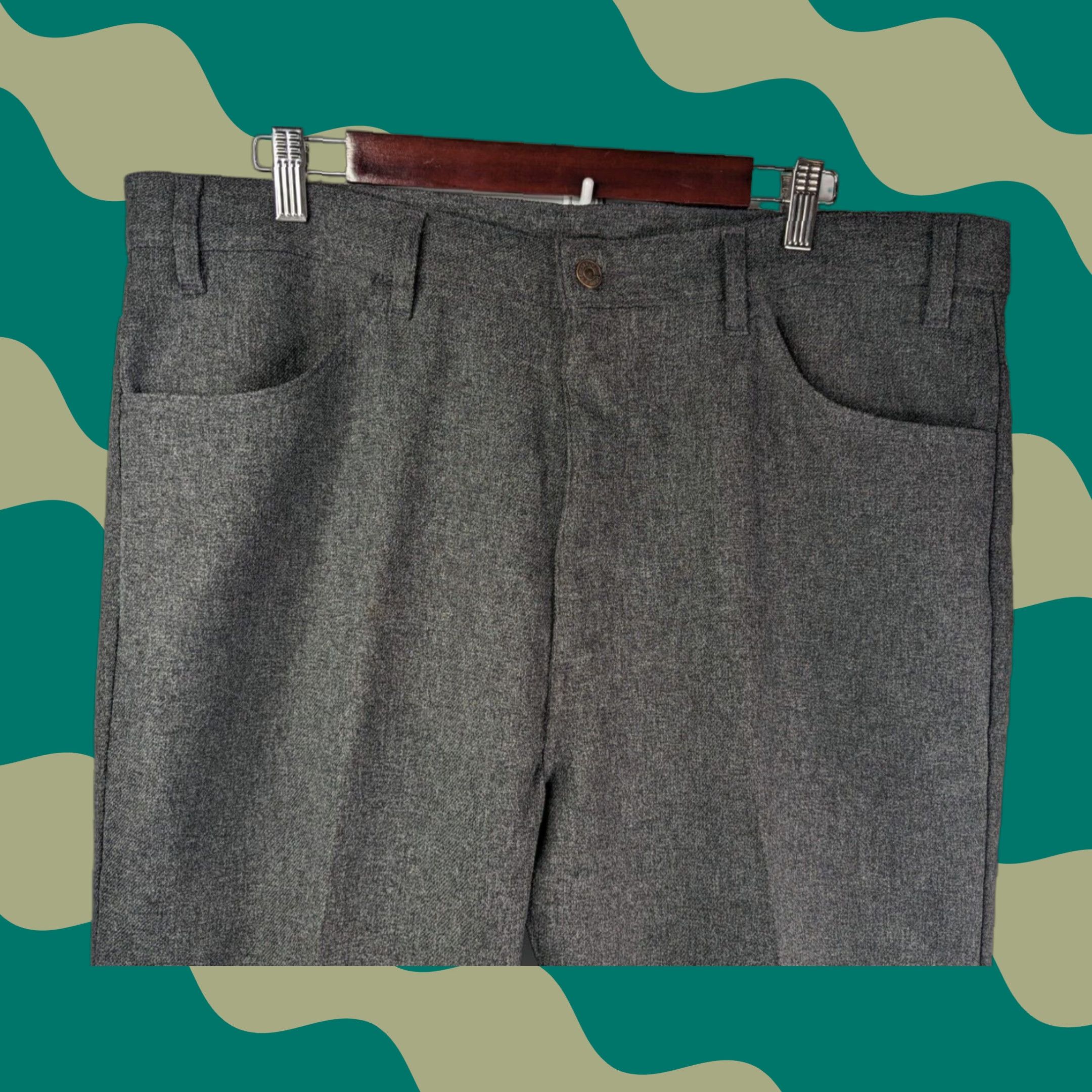 Levi's **Vintage Levi's 517 Grey Bootcut Jeans Mens 40x32** User: Vintage Levi's 517 Grey Bootcut Jeans Mens 40x32 Size US 40 / EU 56 - 1 Thumbnail