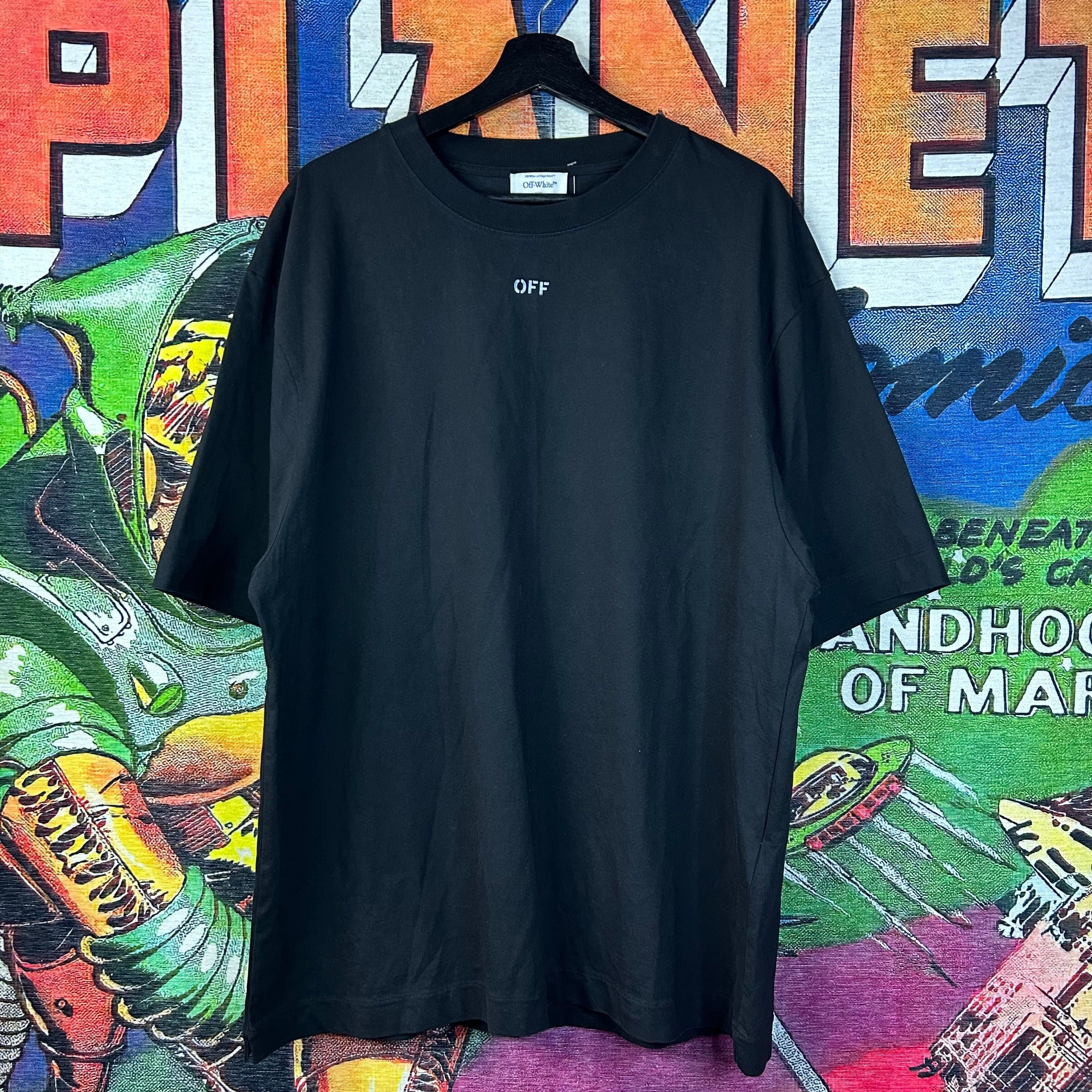 Off-White Off-White Matthew Cotton Graphic Tee Size XL Size US XL / EU 56 / 4 - 1 Thumbnail