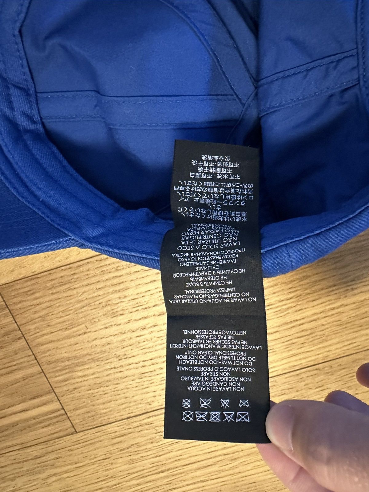 Balenciaga Balenciaga blue hat with logo Size ONE SIZE - 6 Thumbnail