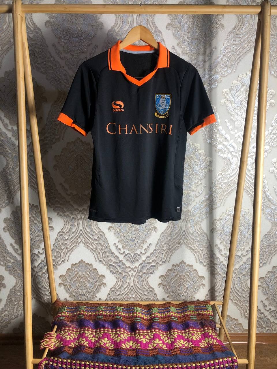 Vintage Very Rare FC Sheffield Wednesday England Soccer Jersey Retro Size US S / EU 44-46 / 1 - 1 Thumbnail
