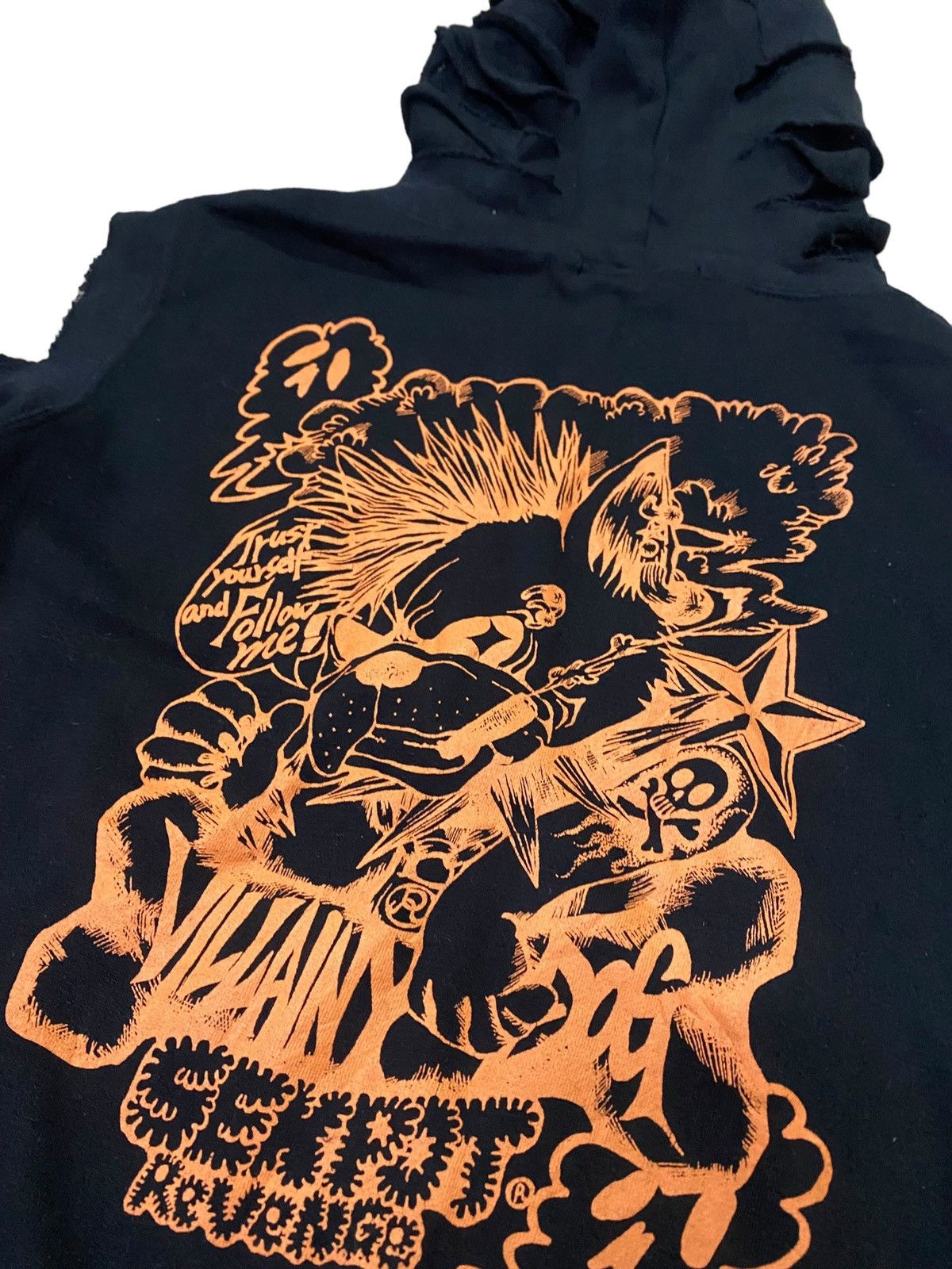 Sex Pot ReVeNGe 💥Sex Pot Revange Distressed Zipper Hoodie Size US S / EU 44-46 / 1 - 4 Thumbnail