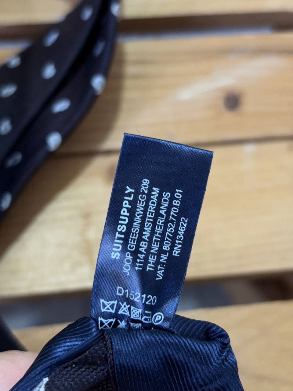 Suitsupply Suitsupply mulberry silk tie Size ONE SIZE - 7 Thumbnail