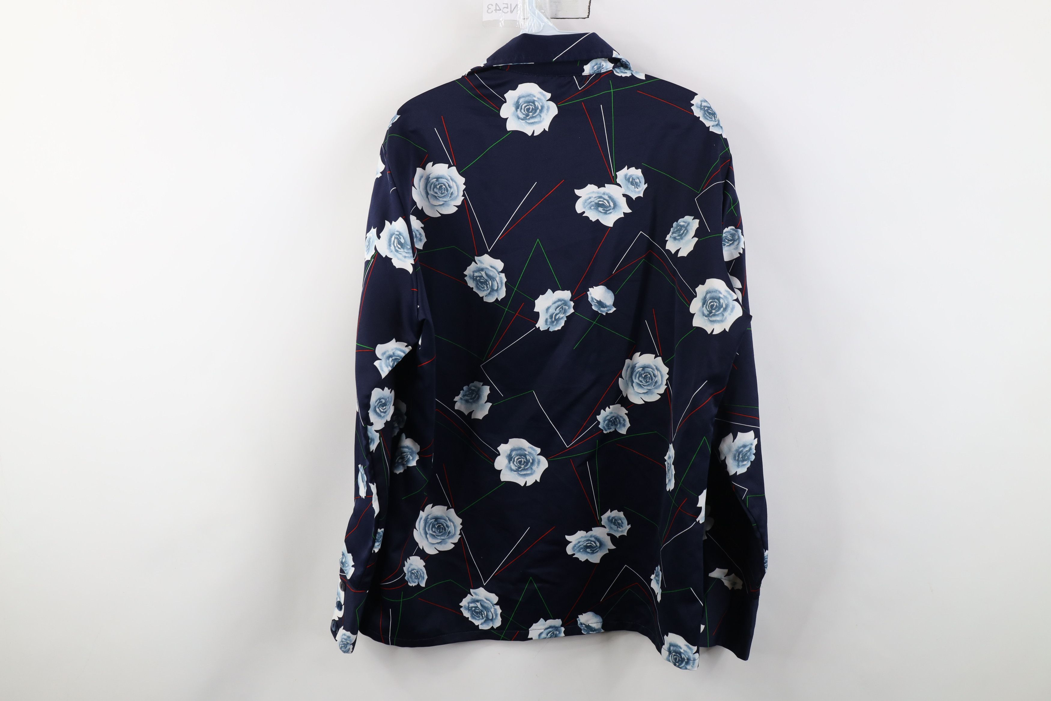 Vintage Vintage 50s 60s Cat Eye Button Collar Knit Button Shirt USA Size US L / EU 52-54 / 3 - 10 Thumbnail