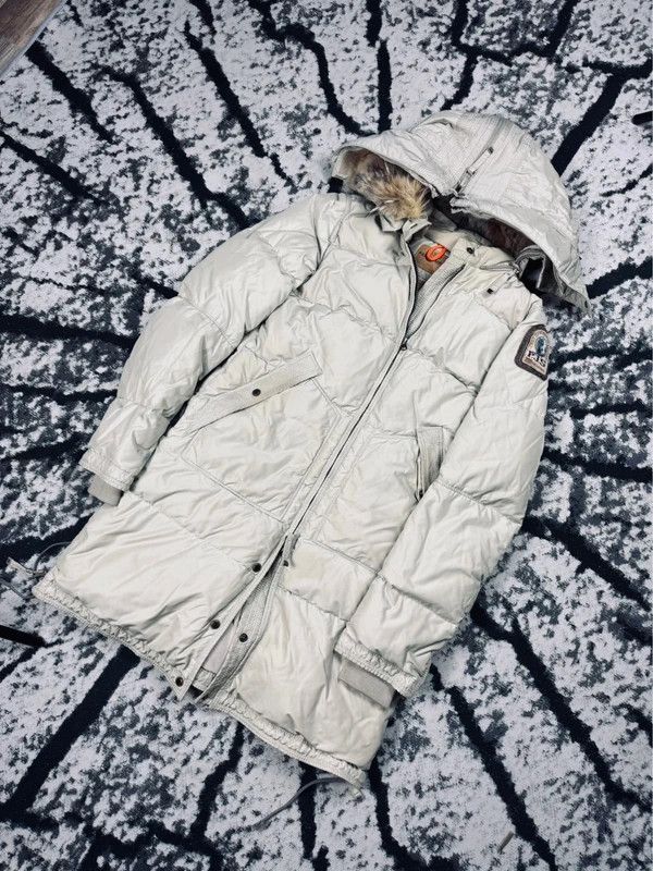 Parajumpers Parajumpers Masterpiece XS Beige Cream Down Coat Jacket Size XS / US 0-2 / IT 36-38 - 2 Thumbnail