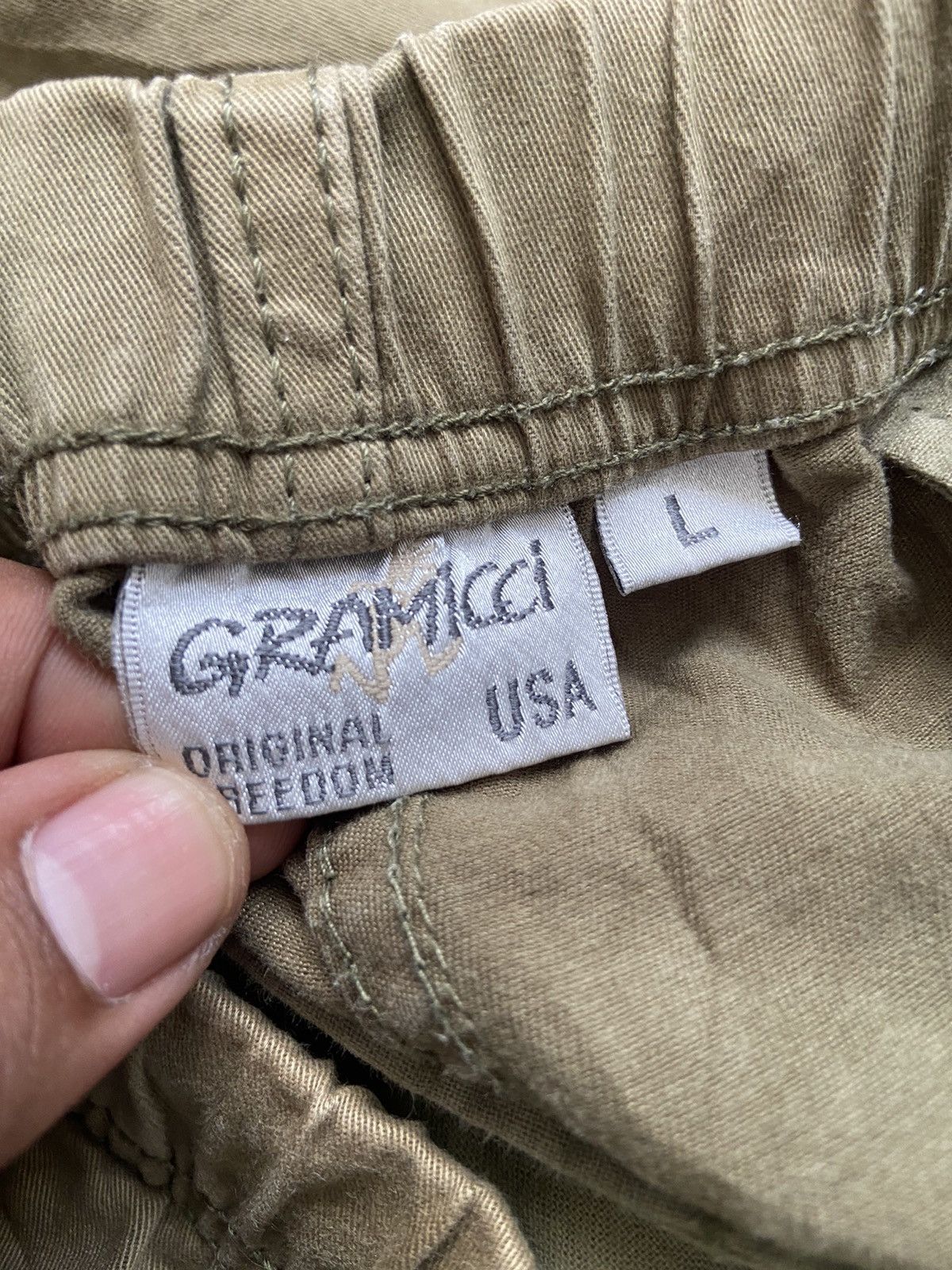 Gramicci Vintage 1990’s Gramicci Green Shorts Size US 32 / EU 48 - 3 Thumbnail
