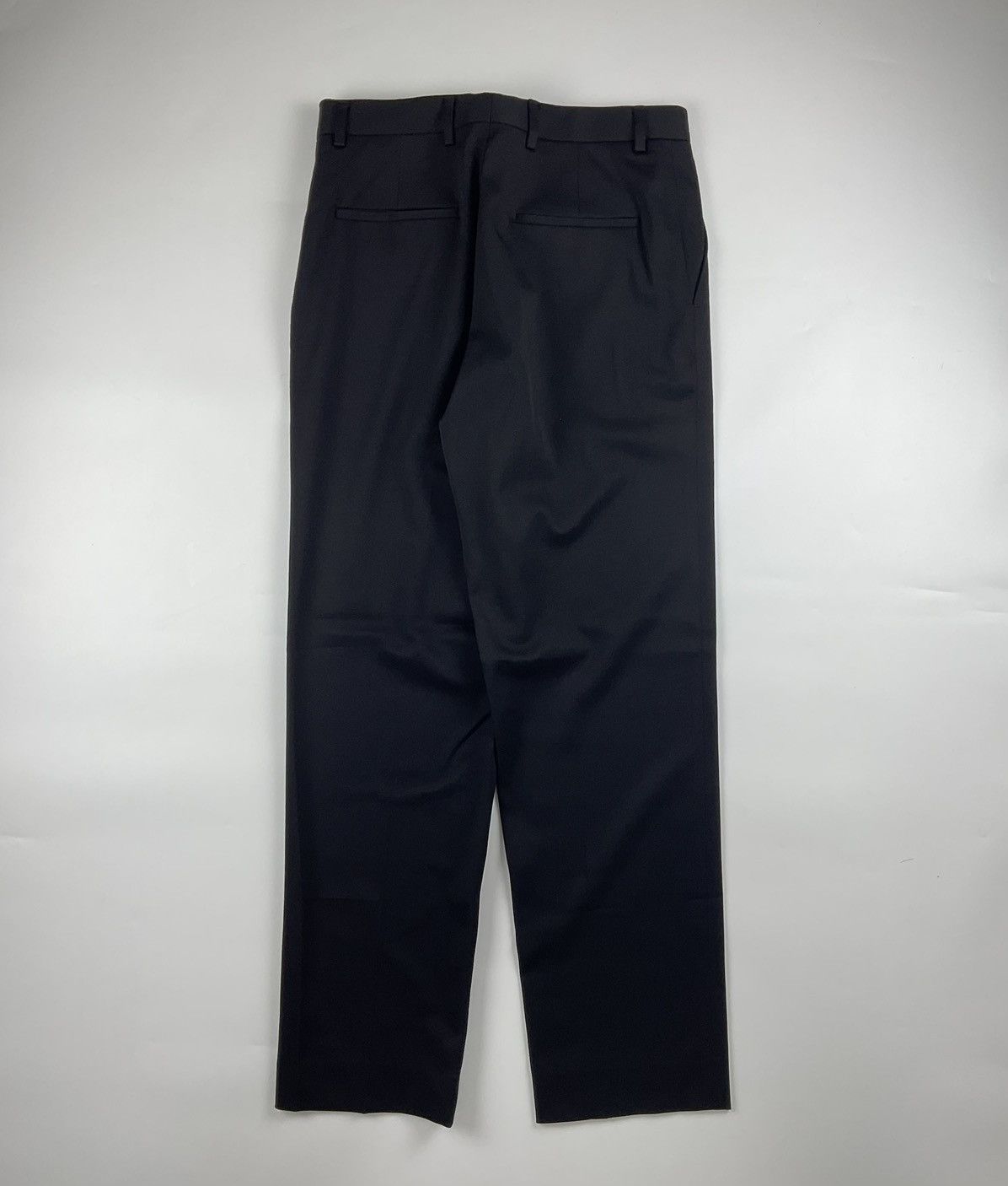 Vetements Vetements F/W'17 Crotch Logo Wool Trouser Size US 32 / EU 48 - 2 Thumbnail