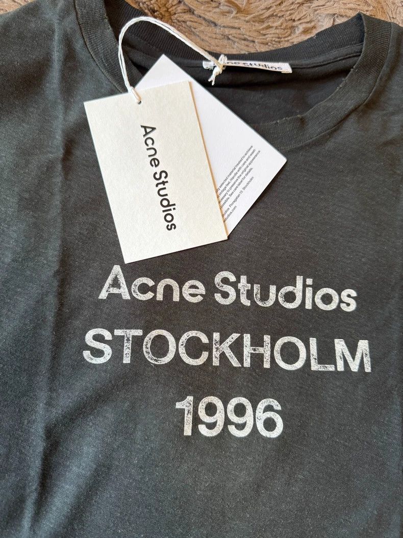 Acne Studios acne studios Black fitted short-sleeved shirt 2505-Nextarro Size US S / EU 44-46 / 1 - 2 Thumbnail