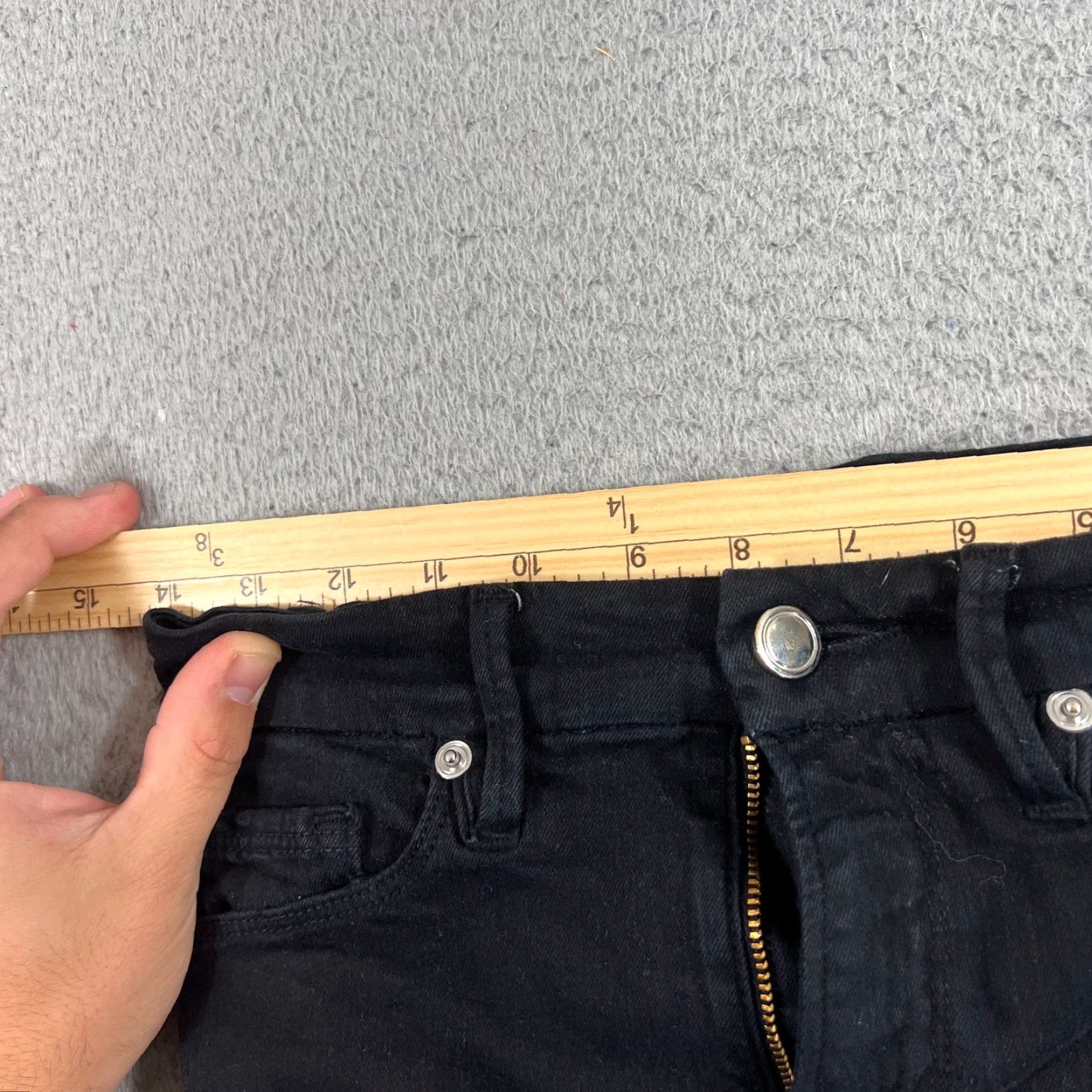 Good American Good American Jeans Women Skinny Black 4 28W 26Inseam Denim 5-Pocket Size 27" / US 4 / IT 40 - 6 Thumbnail