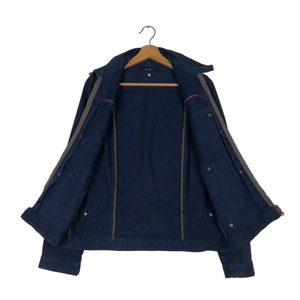 Issey Miyake 🔥Vintage Cropped Biker Jacket Johnbull Japan Made Size US M / EU 48-50 / 2 - 13 Thumbnail
