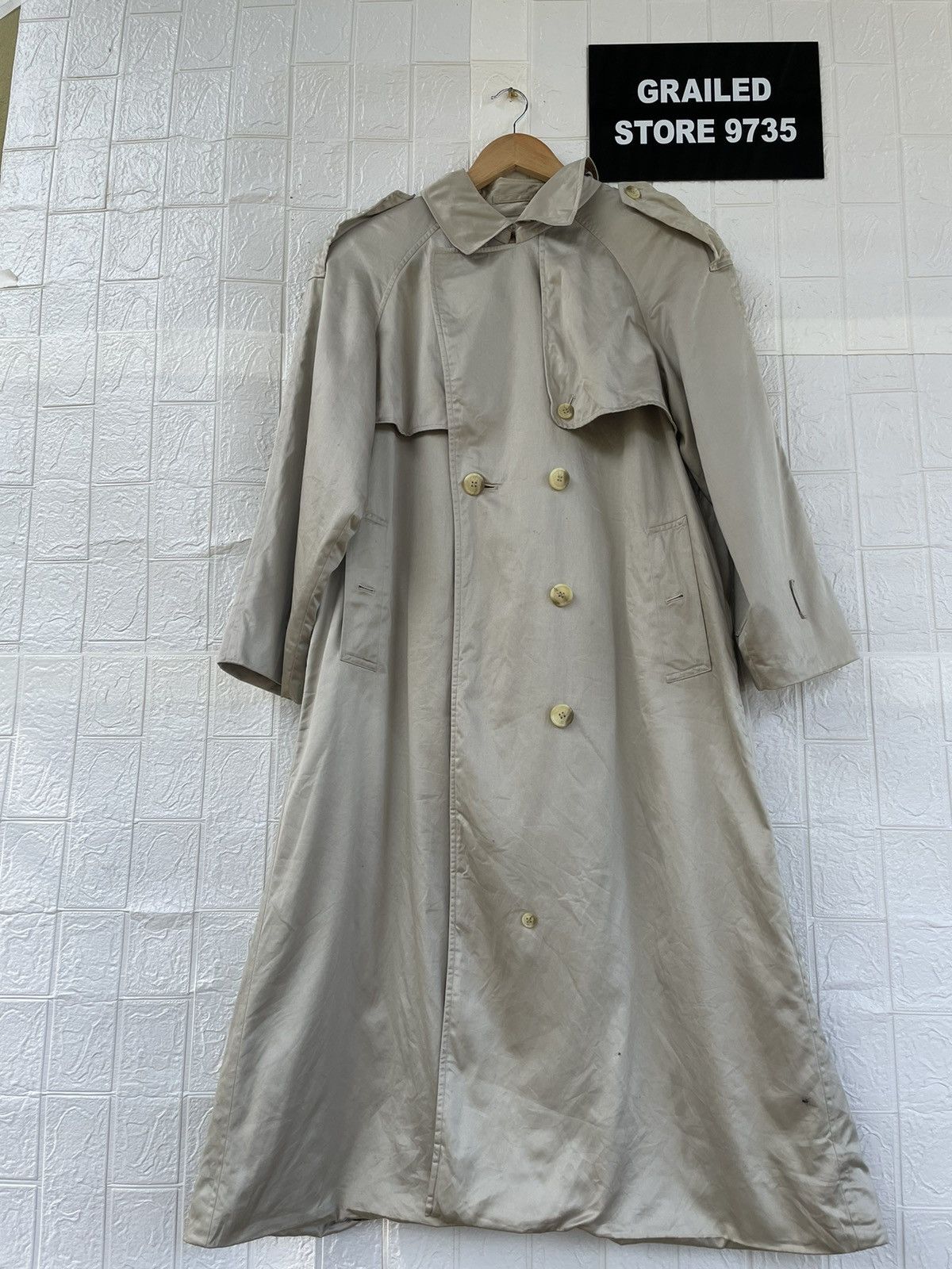 Vintage Burberry Long Coat/Blazer