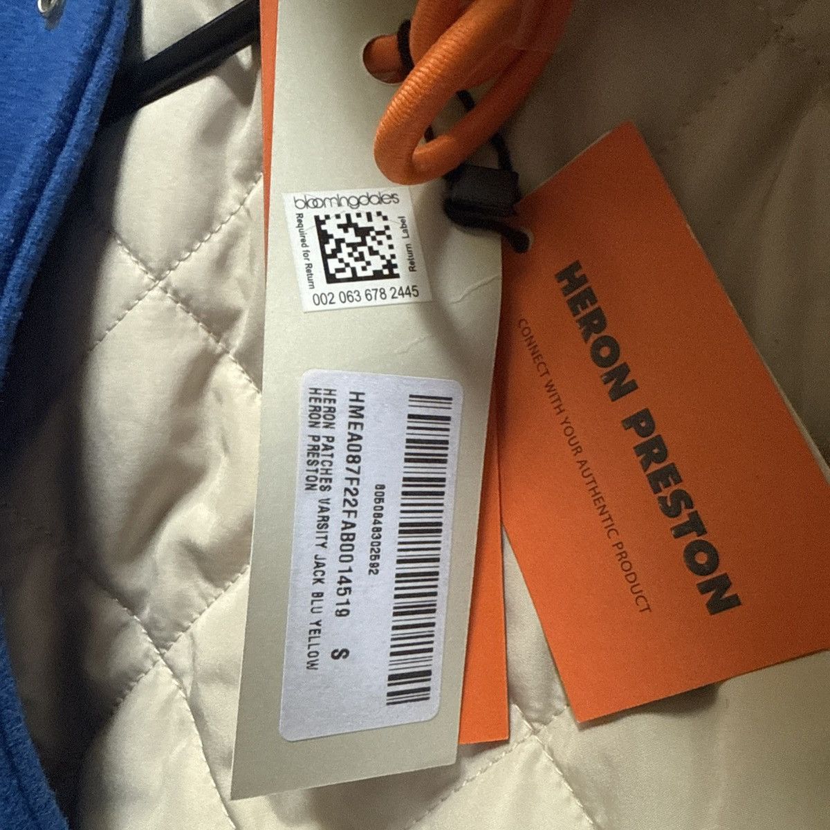 Heron Preston HERON PRESTON VARSITY JACKET Size US S / EU 44-46 / 1 - 3 Thumbnail