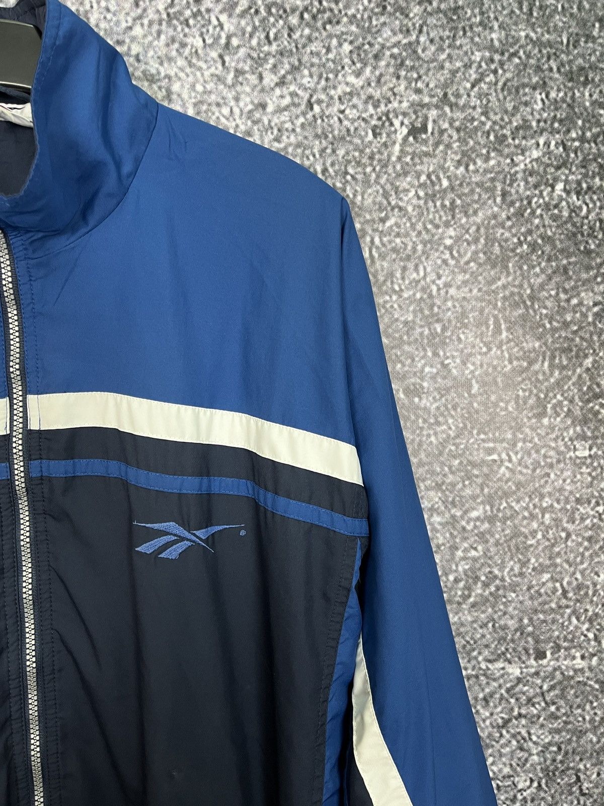 Reebok Reebok Vintage Track Jacket Full Zip Sportswear Retro Style Size US XL / EU 56 / 4 - 4 Thumbnail
