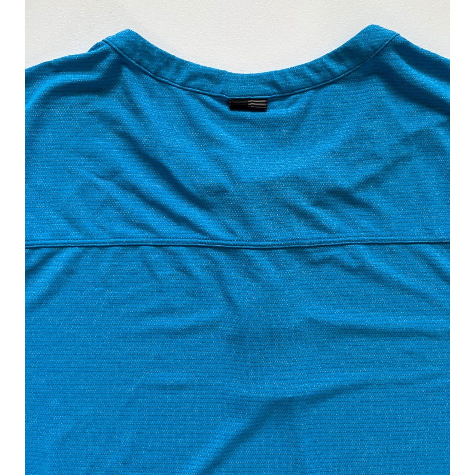 Lululemon Lululemon Men's Short Sleeve Henley Shirt Blue M T-Shirt Pullover Activewear Lightweight Stretch Size US M / EU 48-50 / 2 - 5 Thumbnail