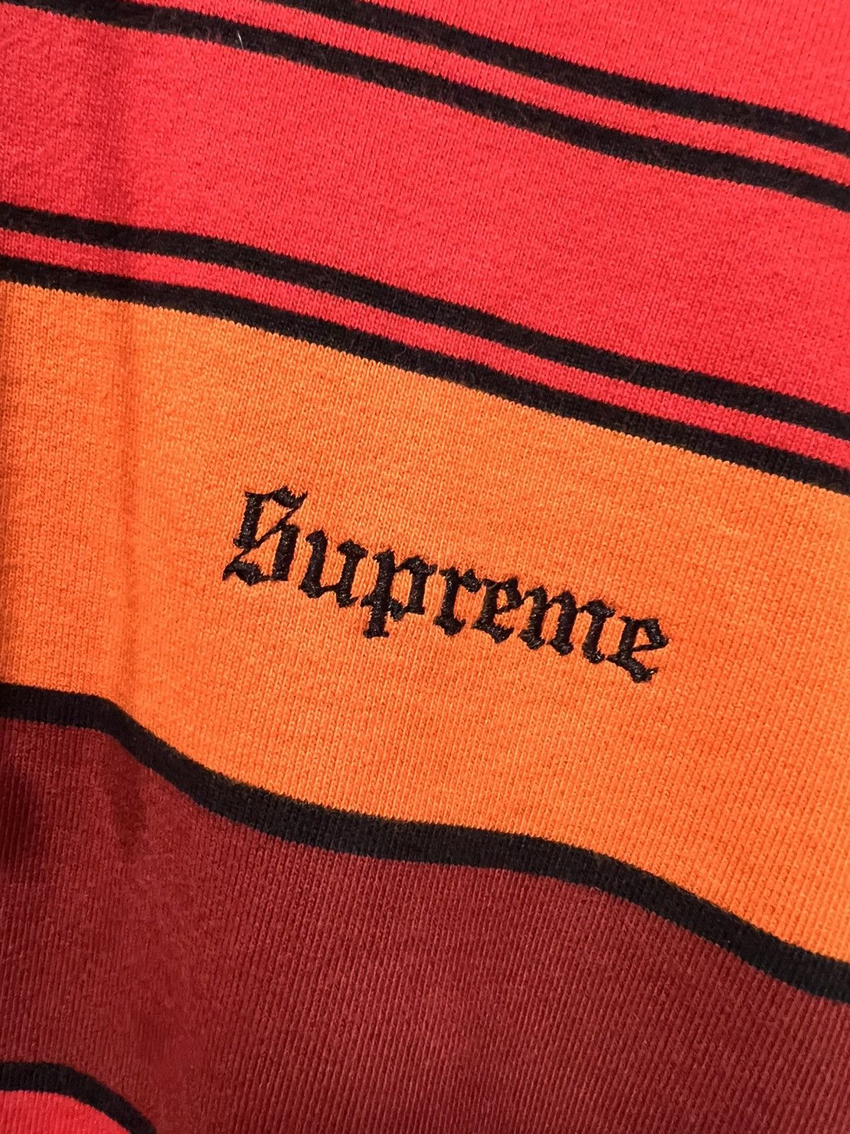Supreme Supreme Striped Hoodie Size US XL / EU 56 / 4 - 3 Thumbnail