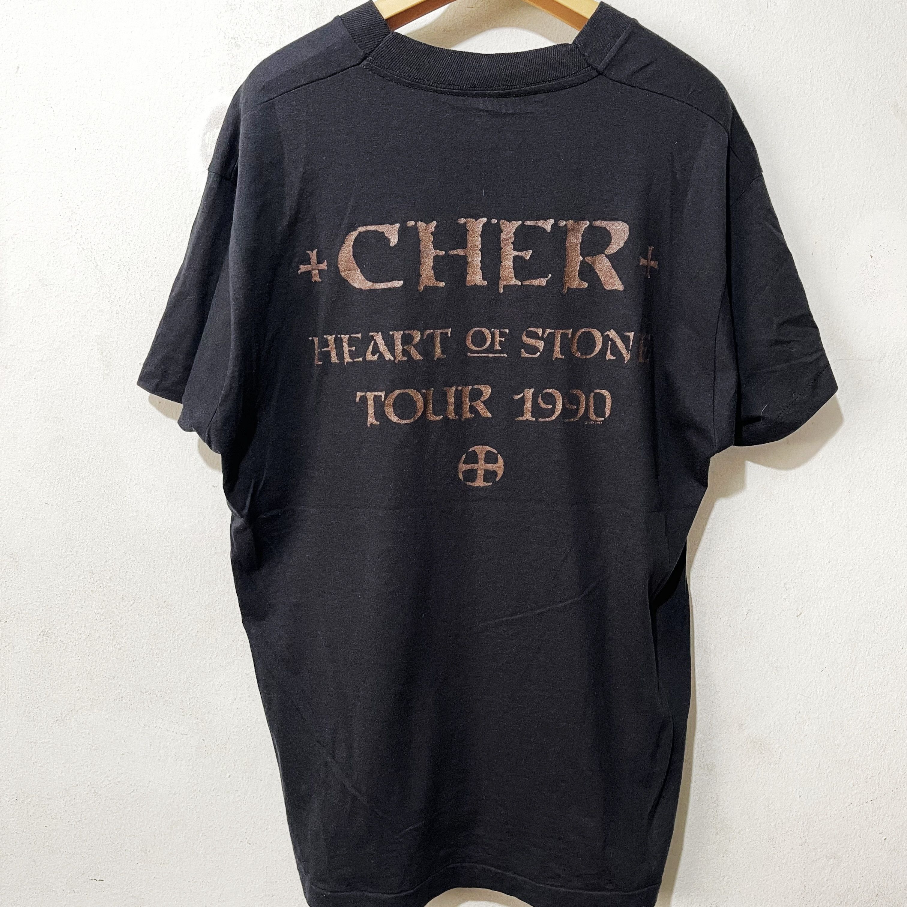 Band Tees × Vintage Vintage 1990 Cher Shirt Size US L / EU 52-54 / 3 - 4 Thumbnail