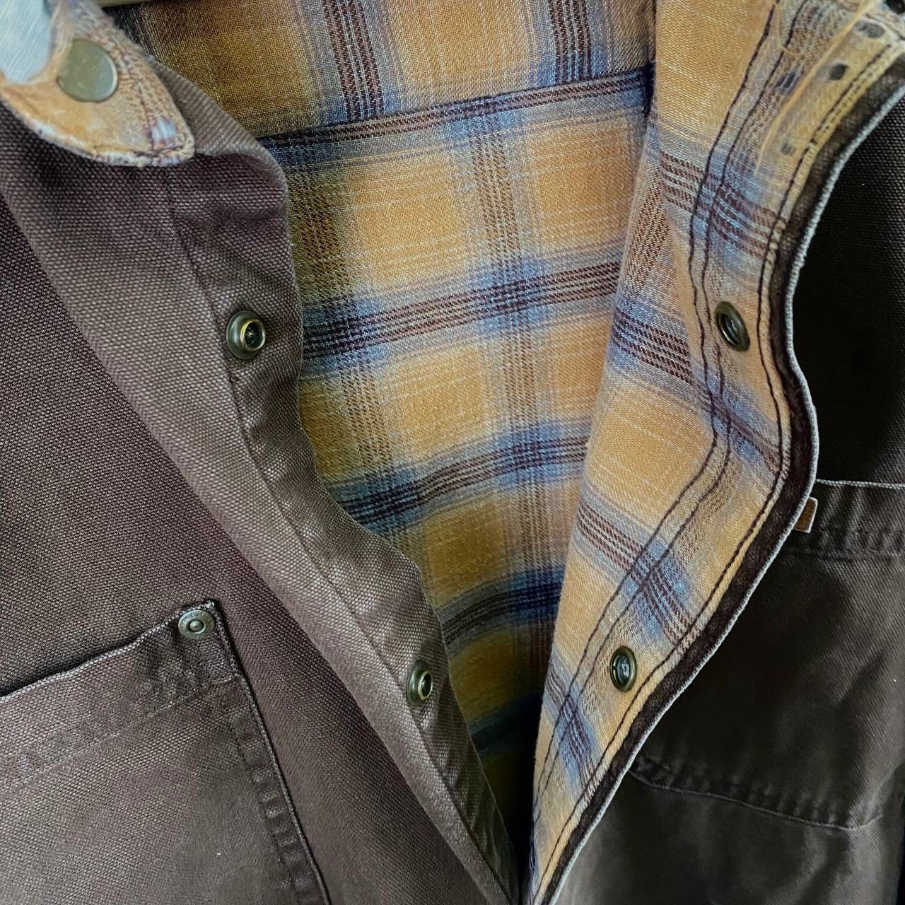 Carhartt Carhartt DucknCanvas Flannel Line Jacket Size US M / EU 48-50 / 2 - 8 Thumbnail