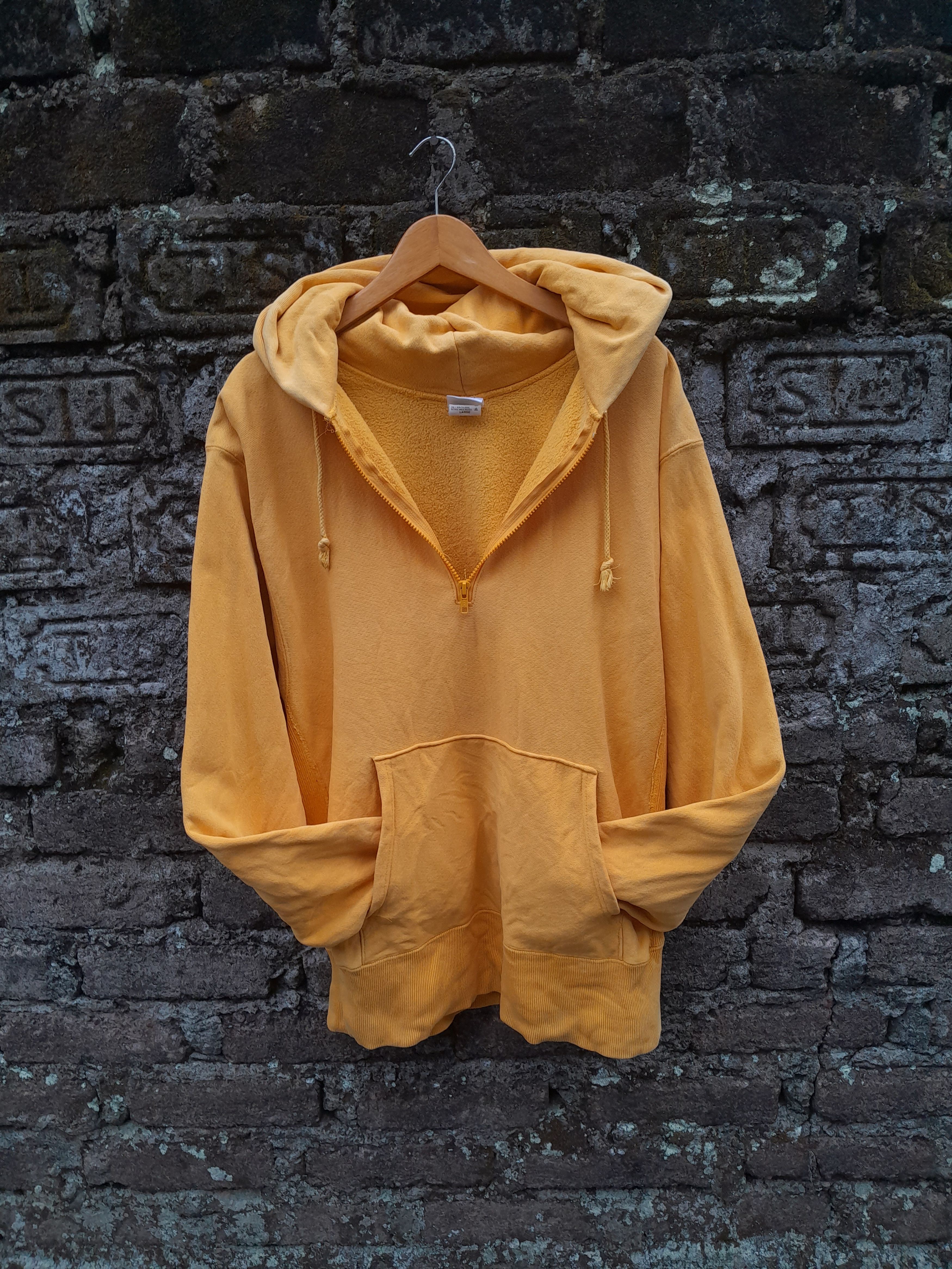 Vintage 90s Camber reverse weave half zipper hoodie