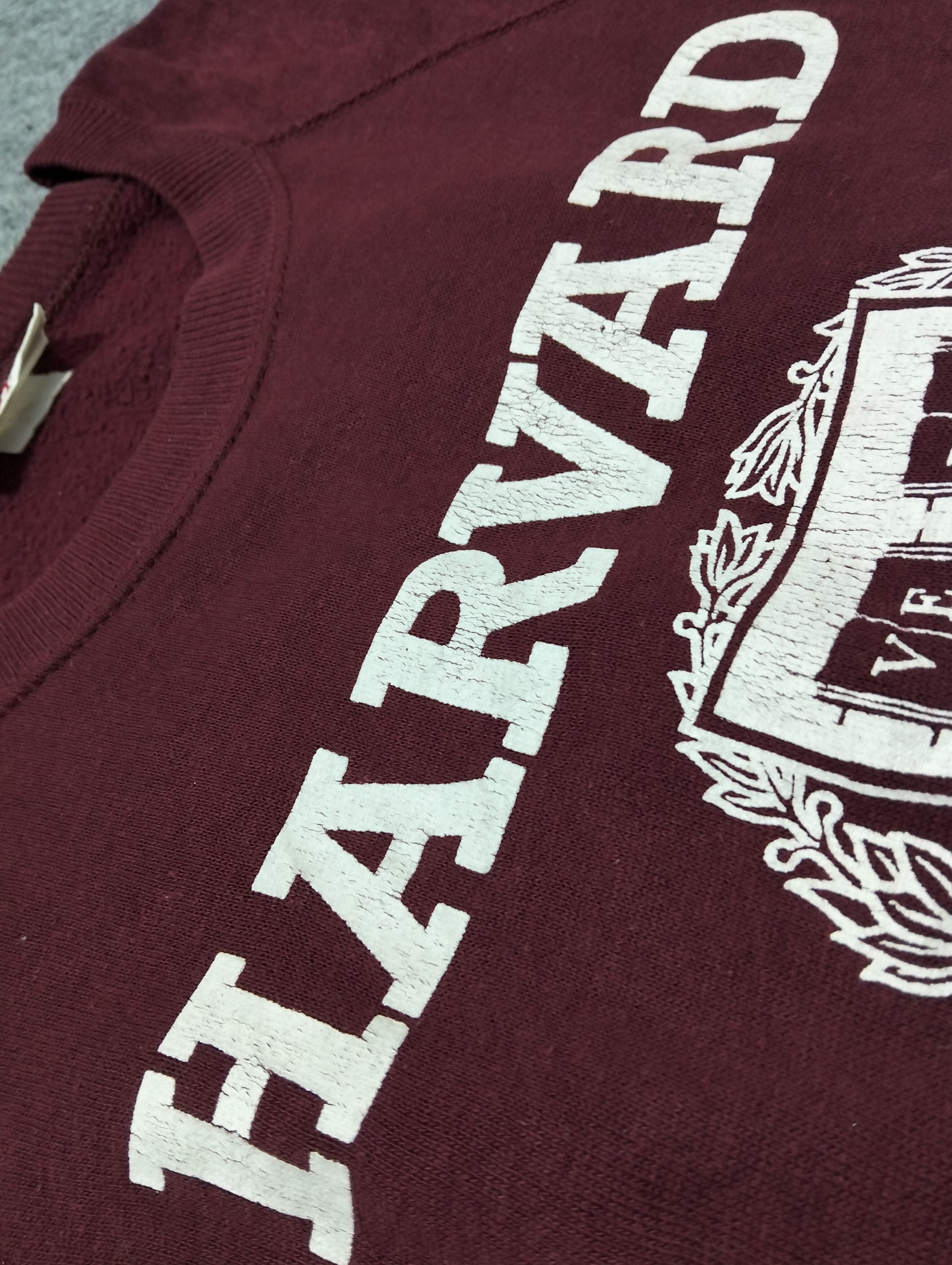 Vintage 🔥 Vintage 1990s HARVARD Bassett-Walker Sweatshirt 🔥 Size US L / EU 52-54 / 3 - 5 Thumbnail