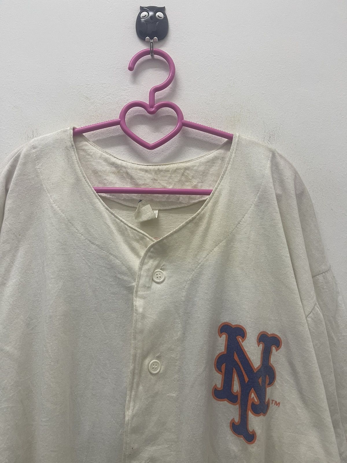 MLB Rare Vintage New York Mets 03 Baseball Team Size US XL / EU 56 / 4 - 3 Thumbnail