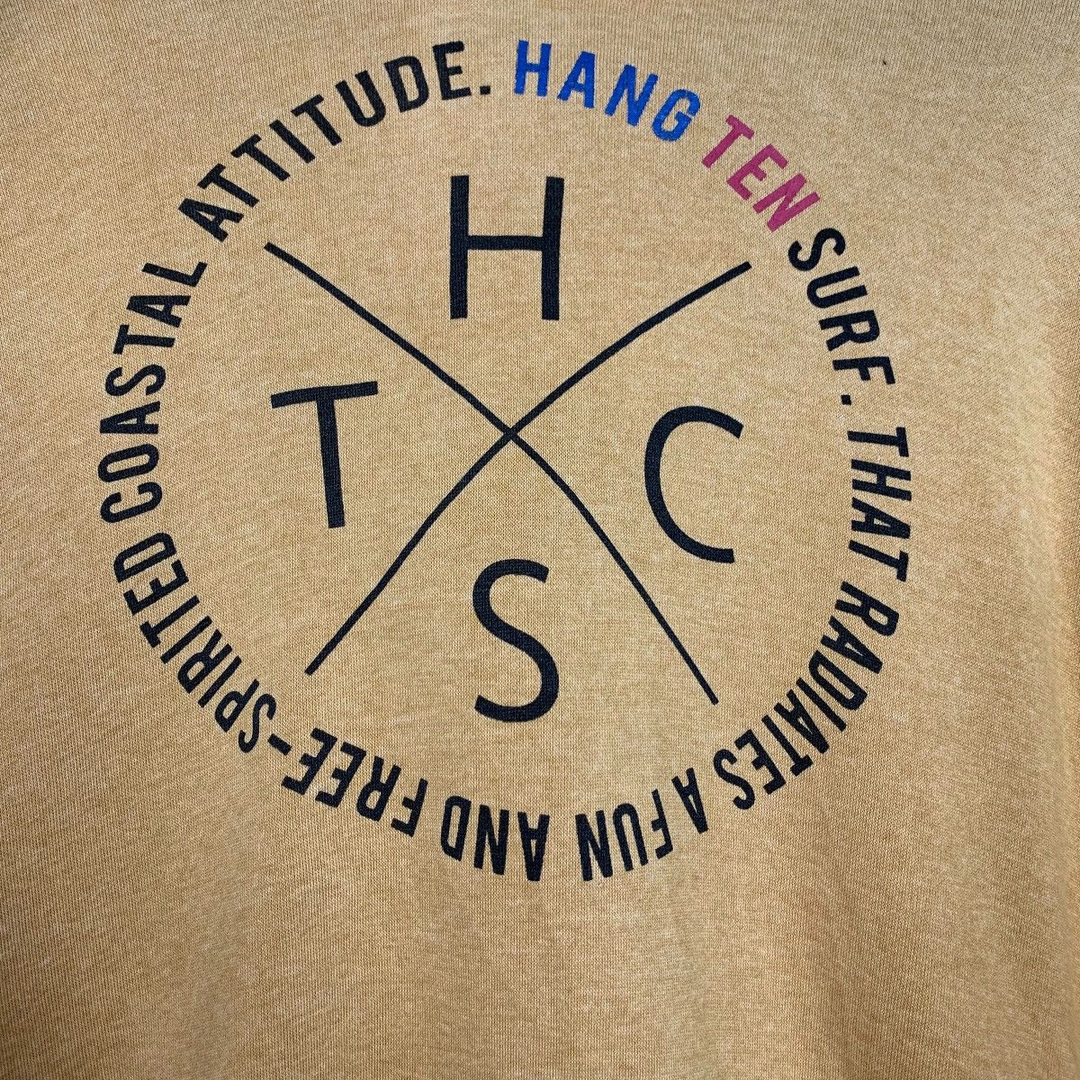 Hang Ten HANG TEN Surf Pullover Hoodies Sweatshirt #2216-C98 Size US L / EU 52-54 / 3 - 12 Thumbnail