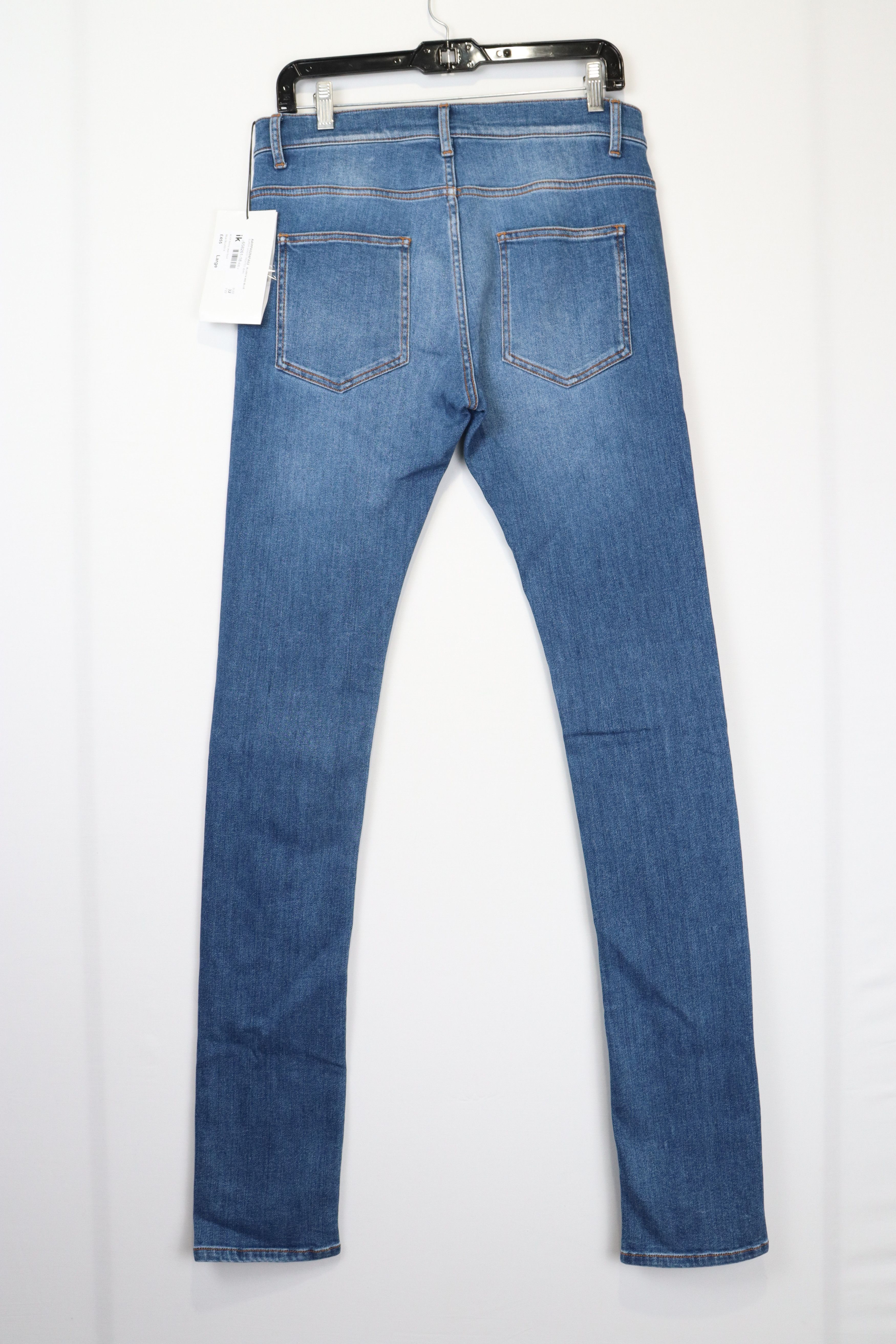 1017 ALYX 9SM o1rshd10124 Super Skinny Treated Jeans in Mid Blue Size US 32 / EU 48 - 4 Thumbnail