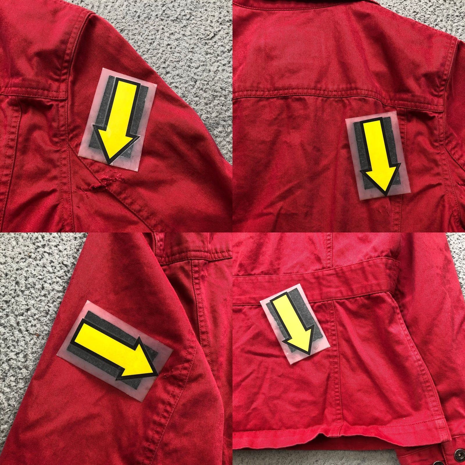 Ralph Lauren VINTAGE Ralph Lauren Glen Canyon Twill Jacket Womens Large Red Zip Pocket Lamps Size L / US 10 / IT 46 - 9 Thumbnail